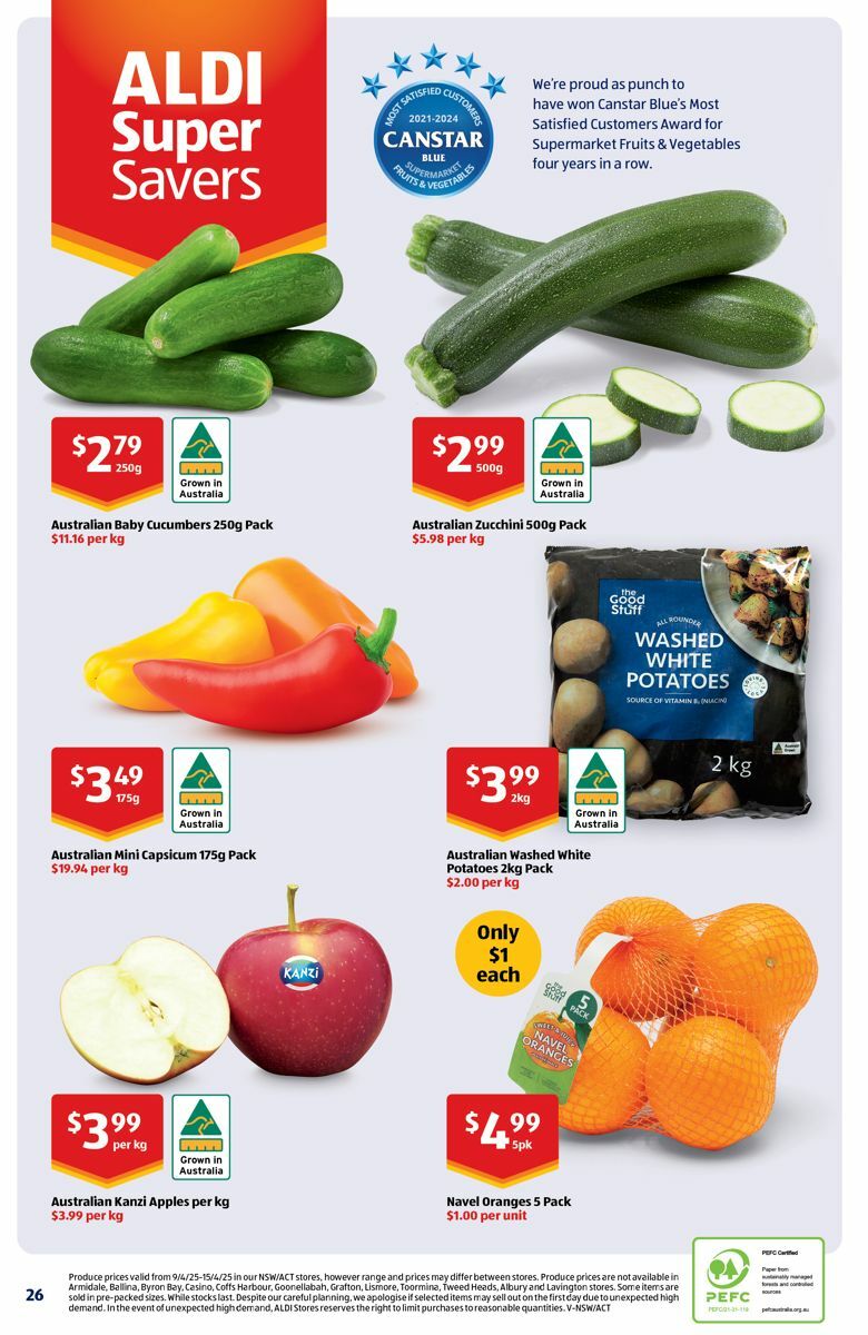 ALDI Catalogues from 16 April