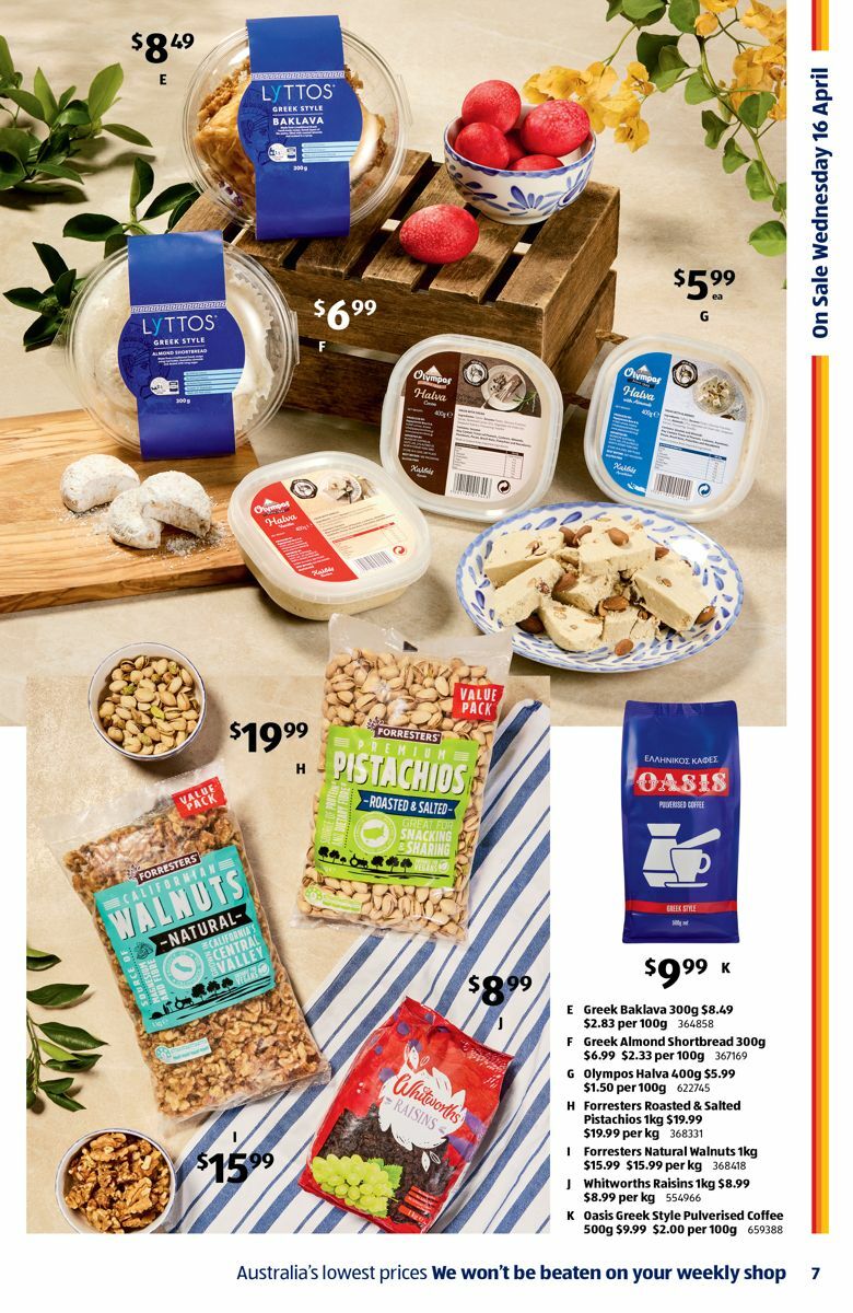 ALDI Catalogues from 16 April