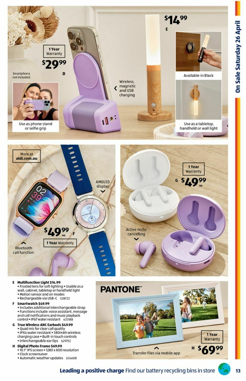 ALDI Catalogues from 23 April