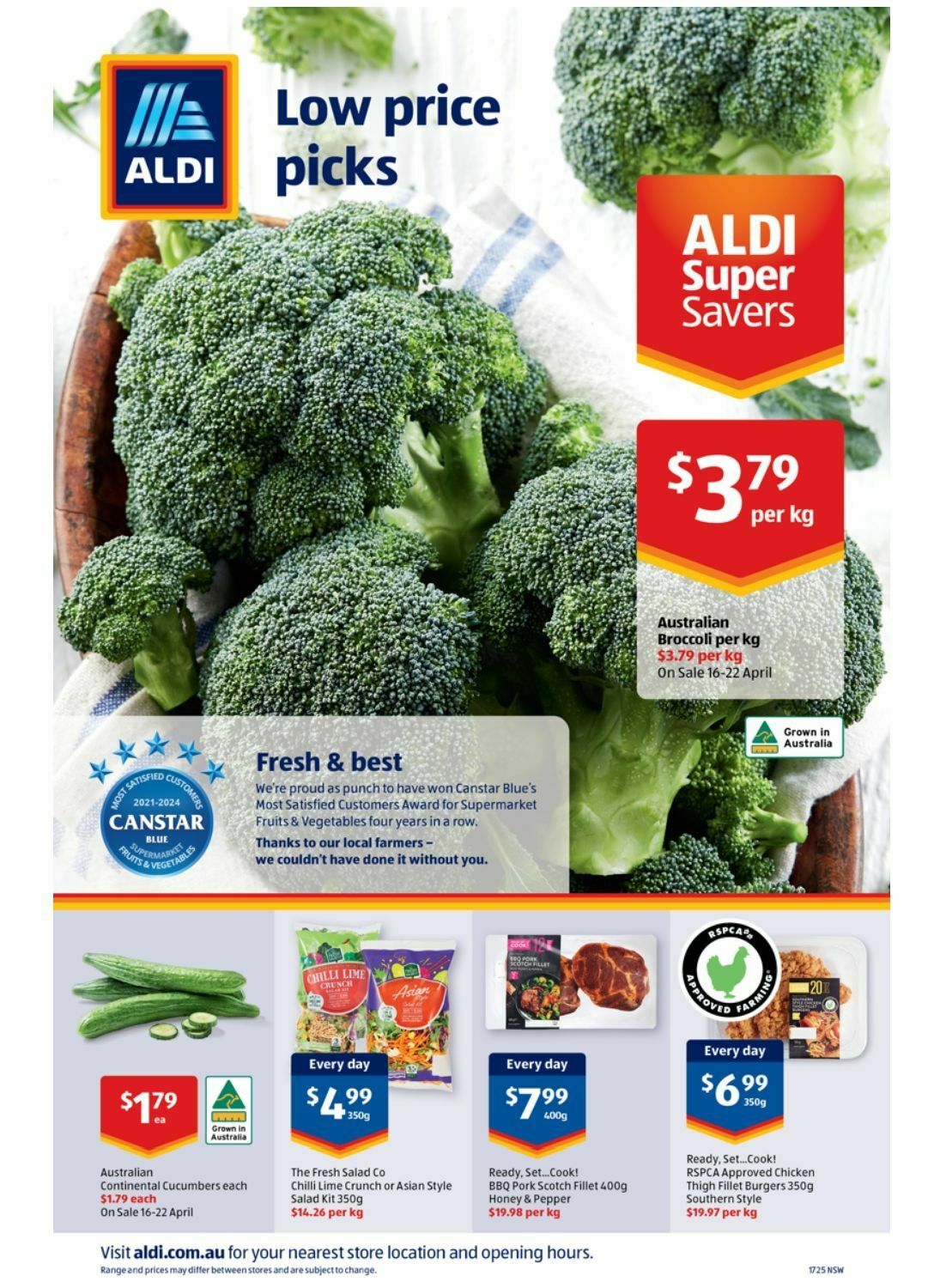 ALDI Catalogues from 23 April