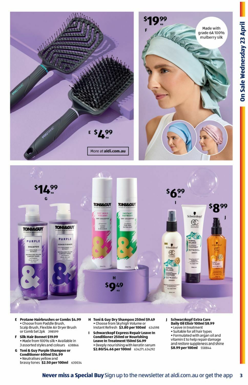 ALDI Catalogues from 23 April