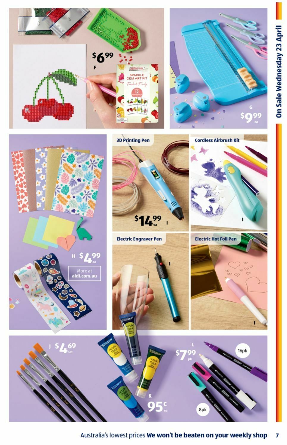 ALDI Catalogues from 23 April