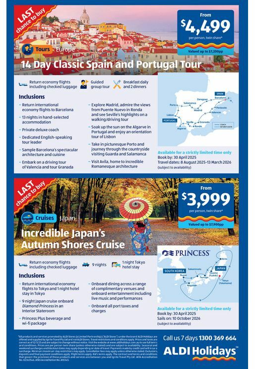 ALDI Catalogues from 30 April