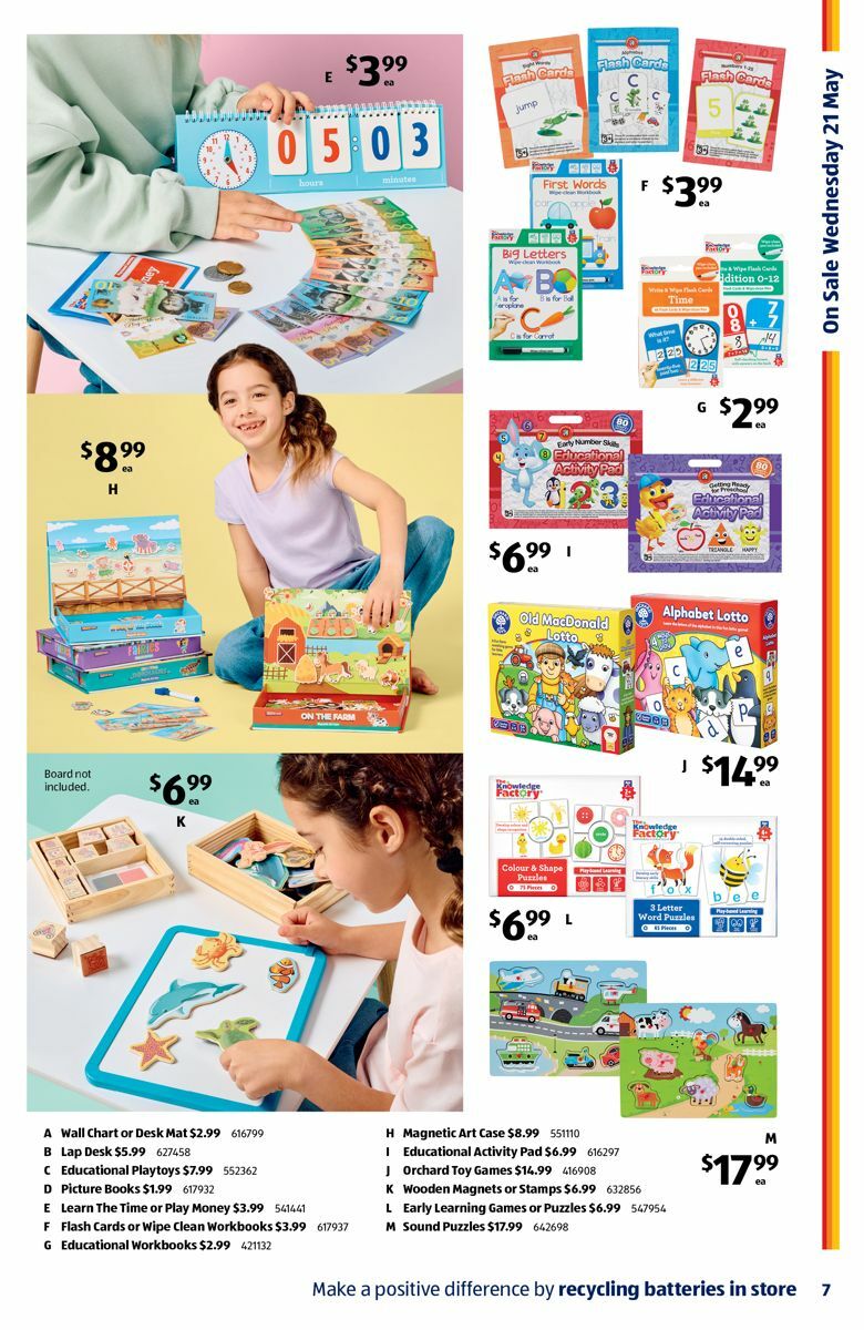 ALDI Catalogues from 21 May