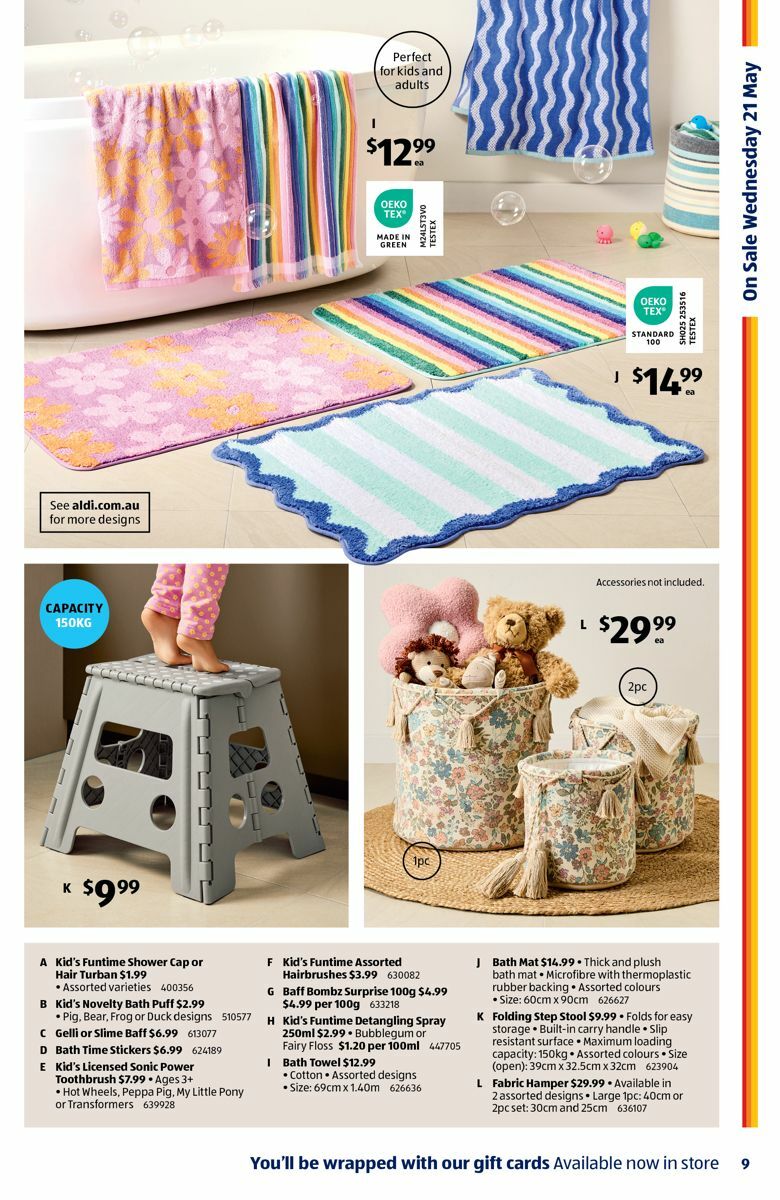 ALDI Catalogues from 21 May