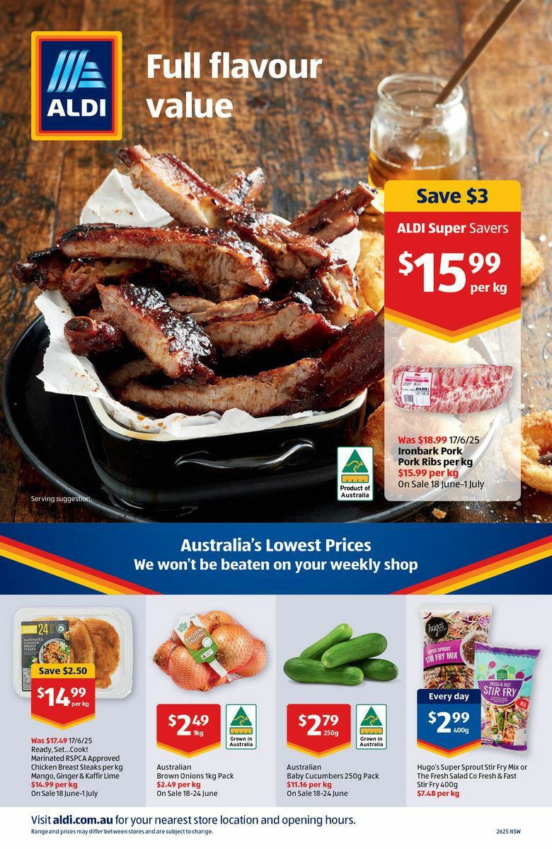 ALDI Catalogues from 25 June