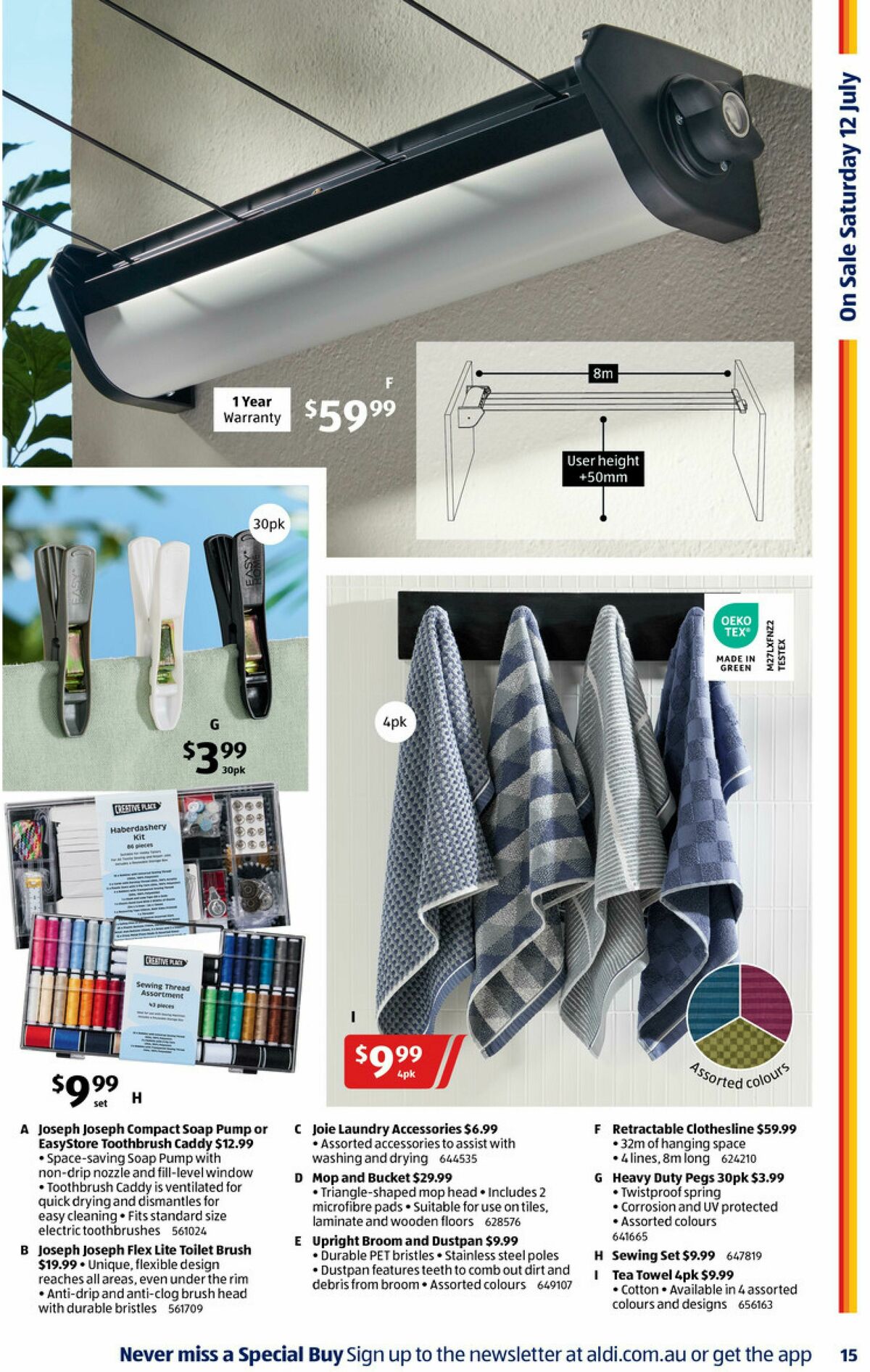 ALDI Catalogues from 9 July