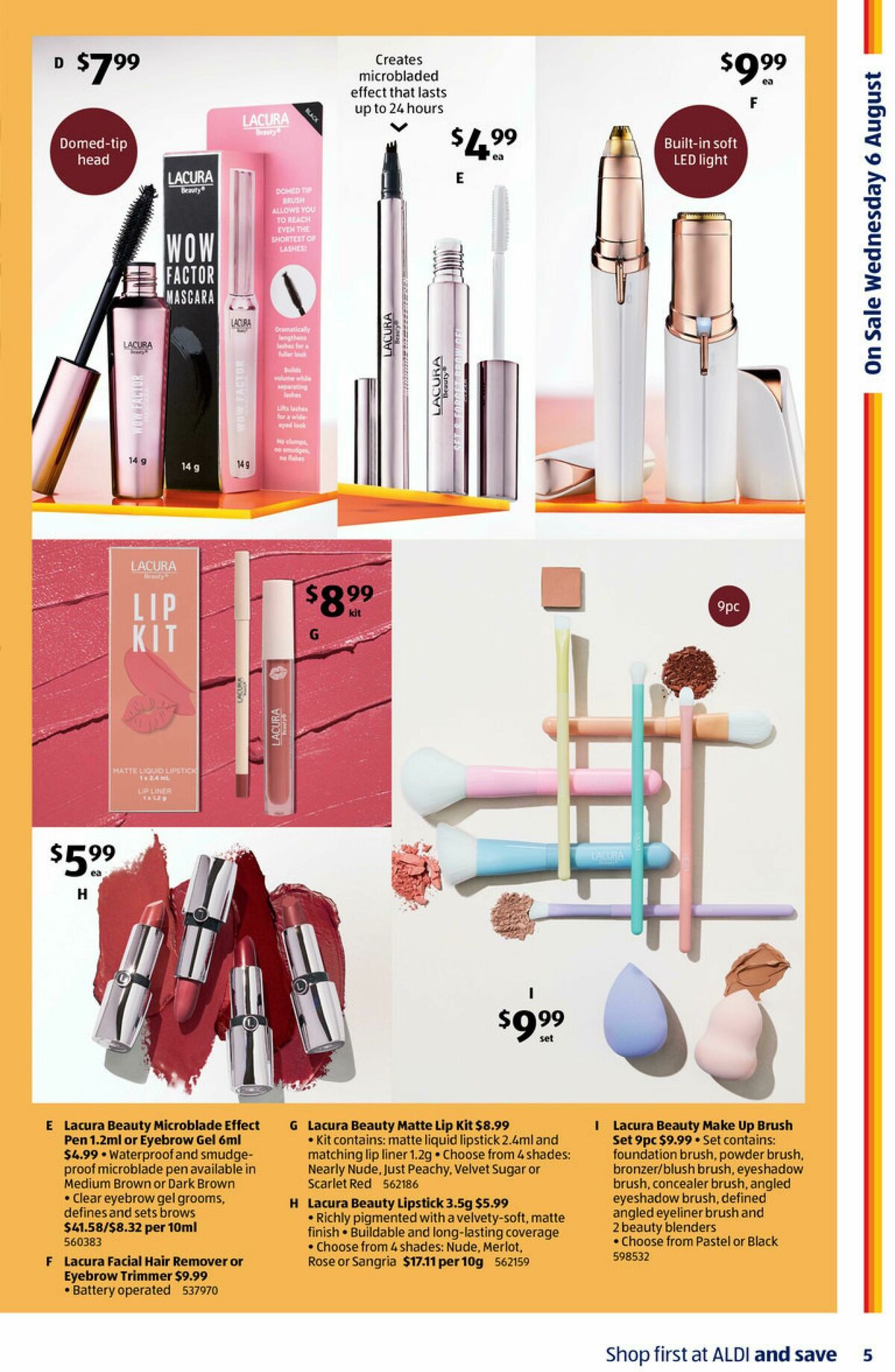 ALDI Catalogues from 6 August