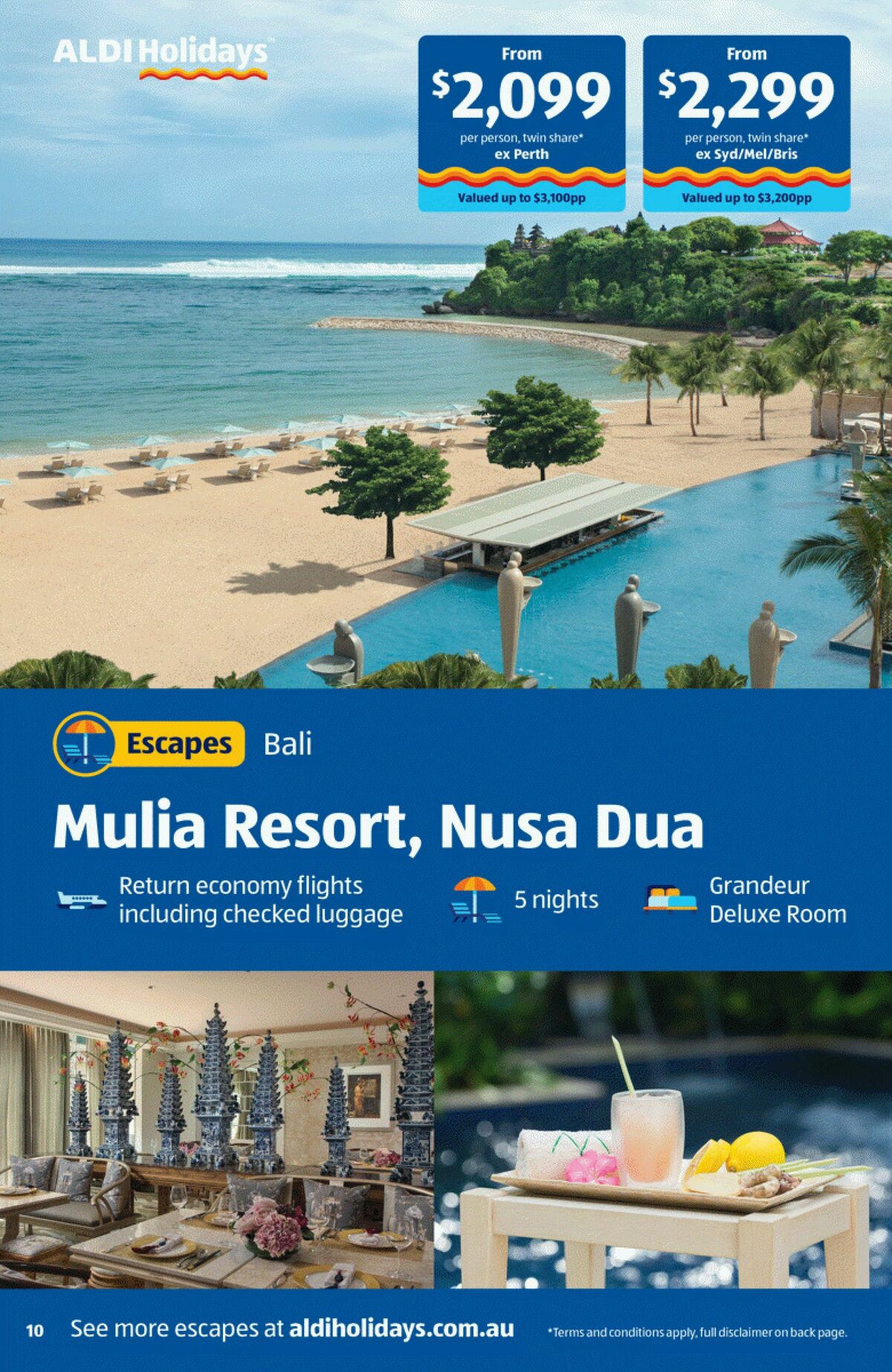 ALDI Holidays Catalogues from 3 September