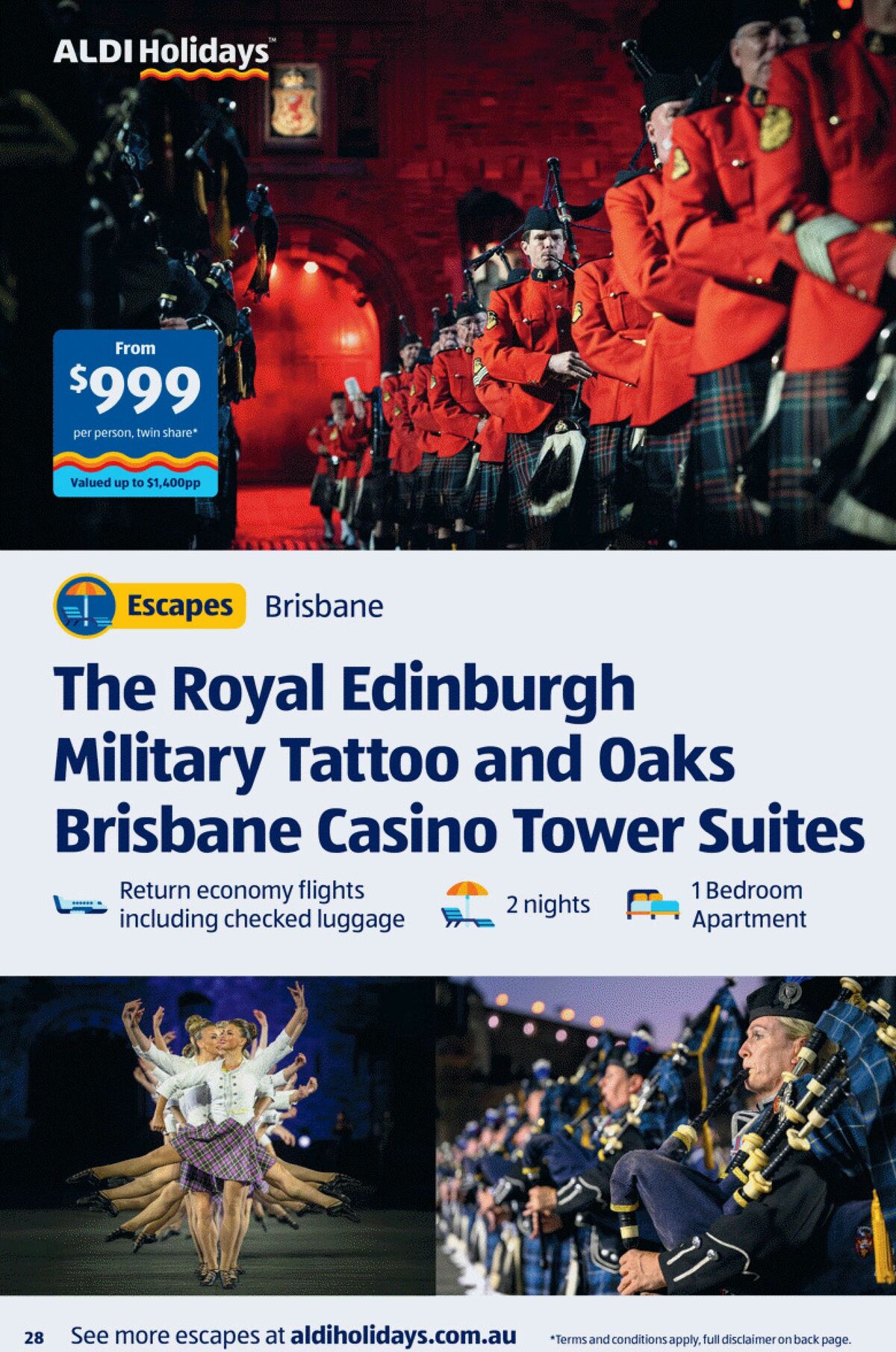 ALDI Holidays Catalogues from 3 September