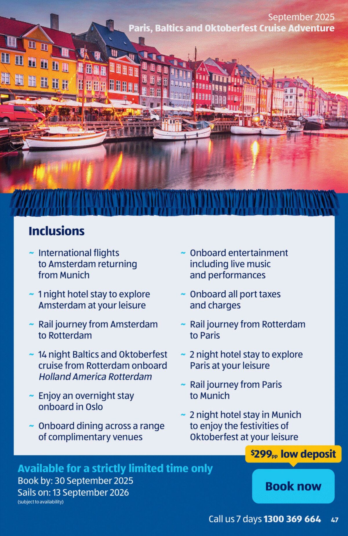 ALDI Holidays Catalogues from 3 September