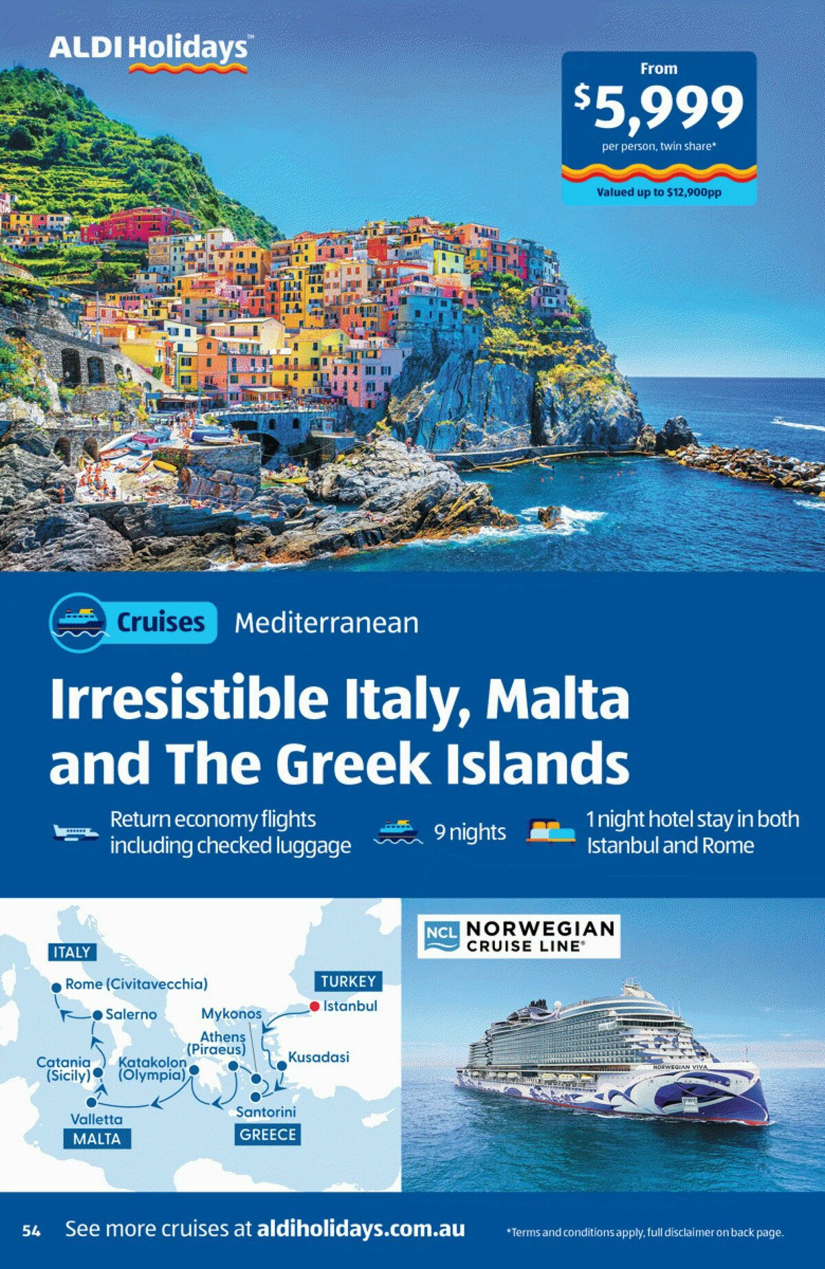 ALDI Holidays Catalogues from 3 September