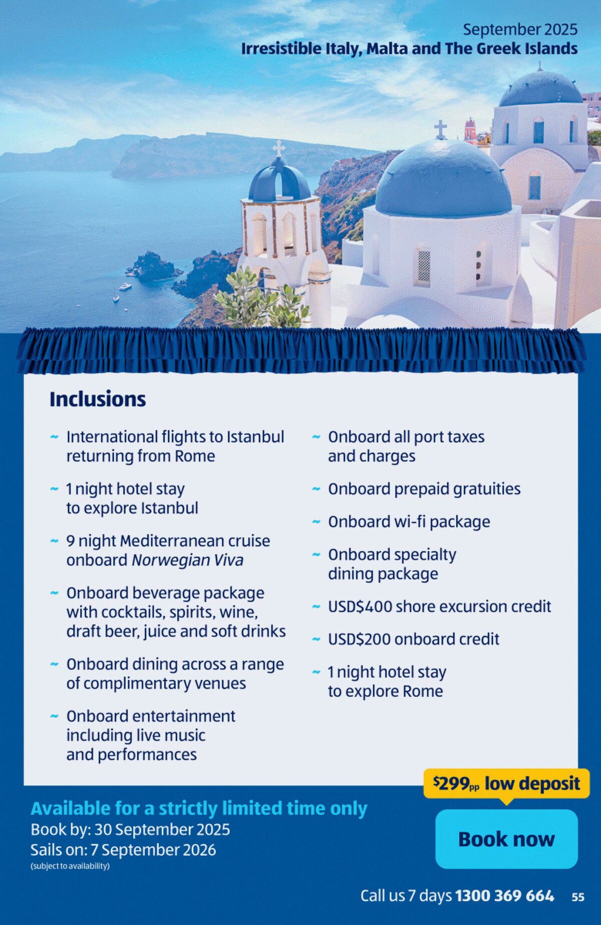 ALDI Holidays Catalogues from 3 September