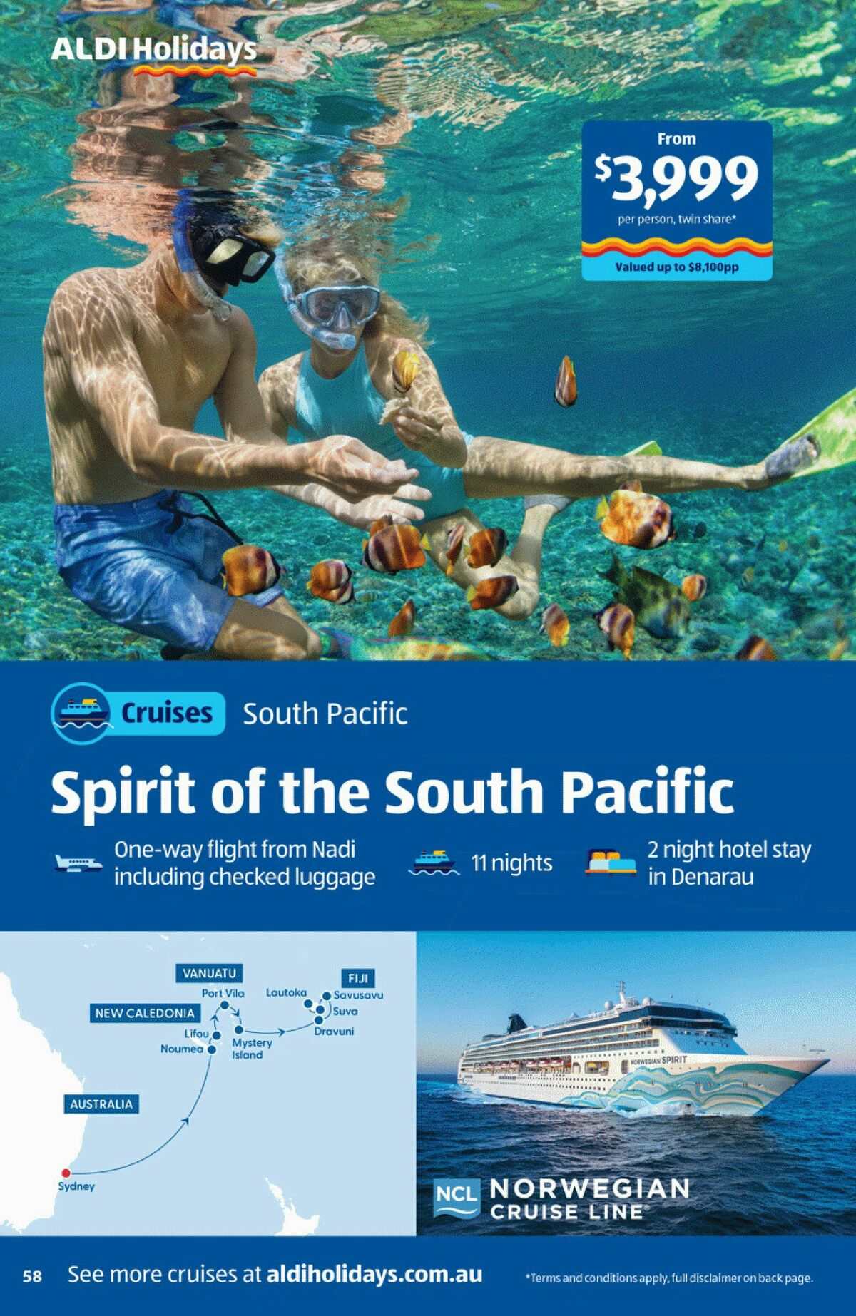 ALDI Holidays Catalogues from 3 September