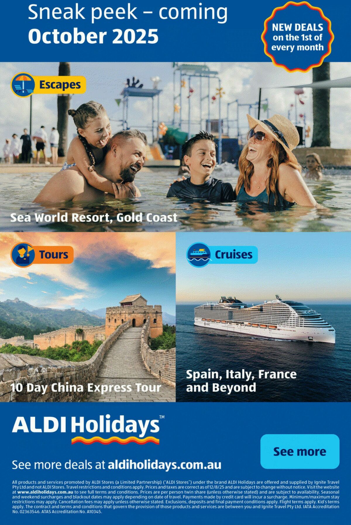ALDI Holidays Catalogues from 3 September