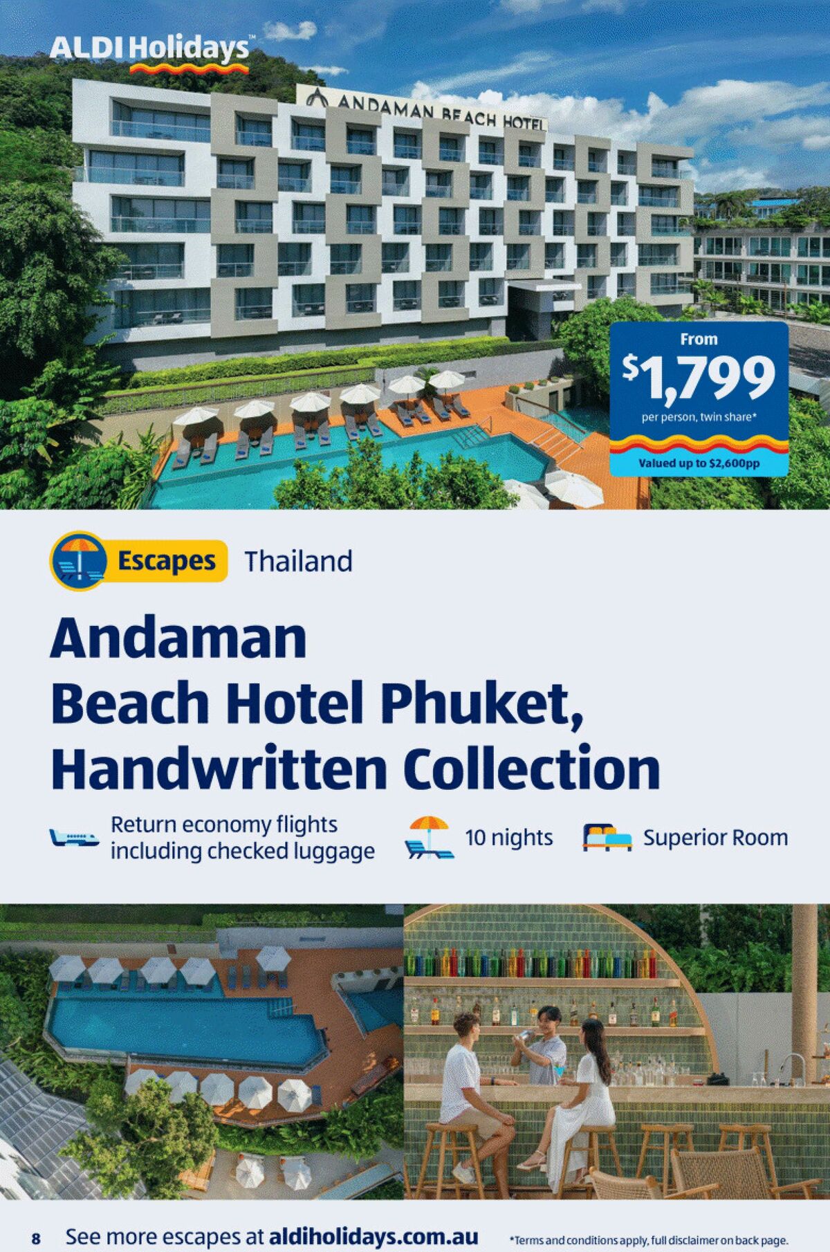 ALDI Holidays Catalogues from 3 September