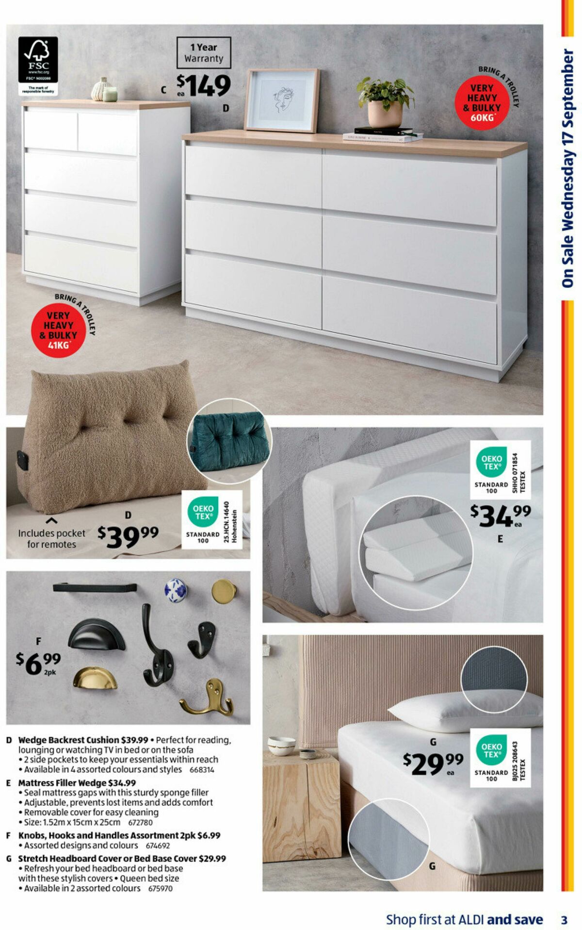ALDI Catalogues from 17 September