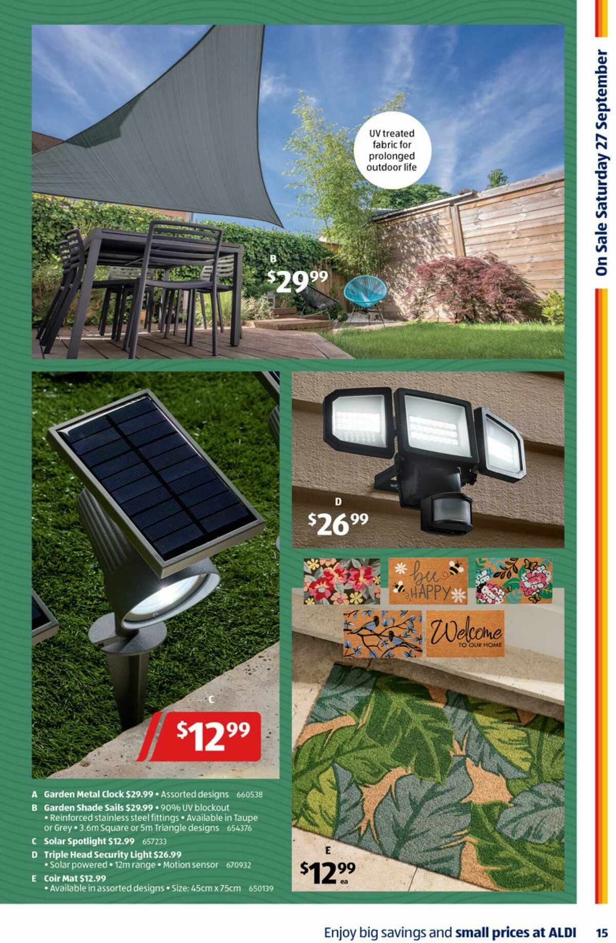 ALDI Catalogues from 24 September