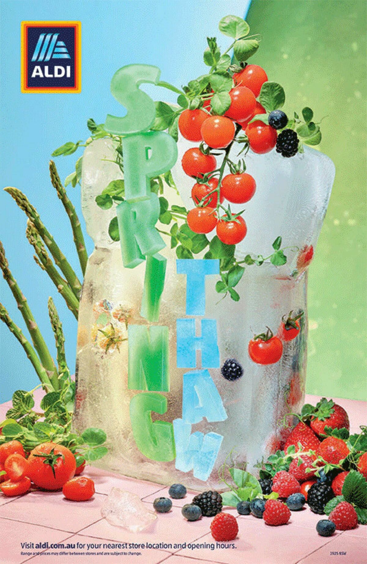 ALDI Here for the Spring Catalogues from 1 September