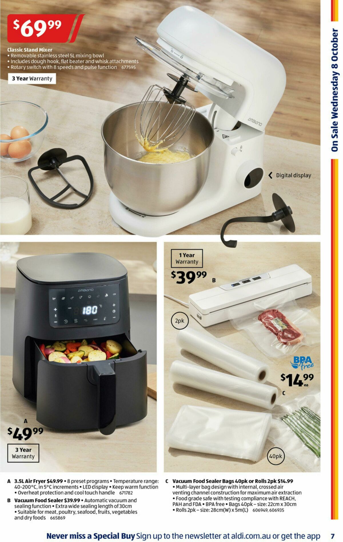 ALDI Catalogues from 8 October