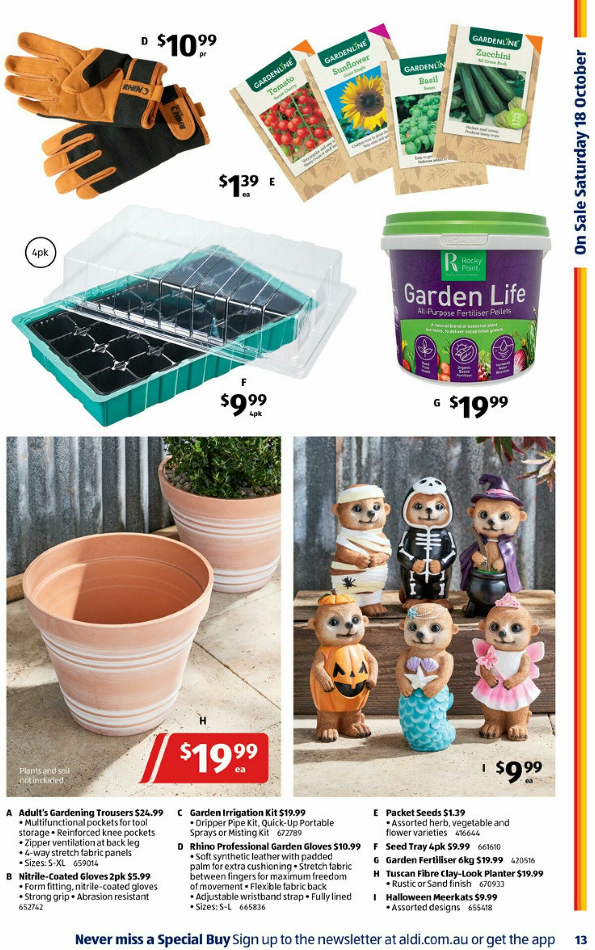 ALDI Catalogues from 15 October