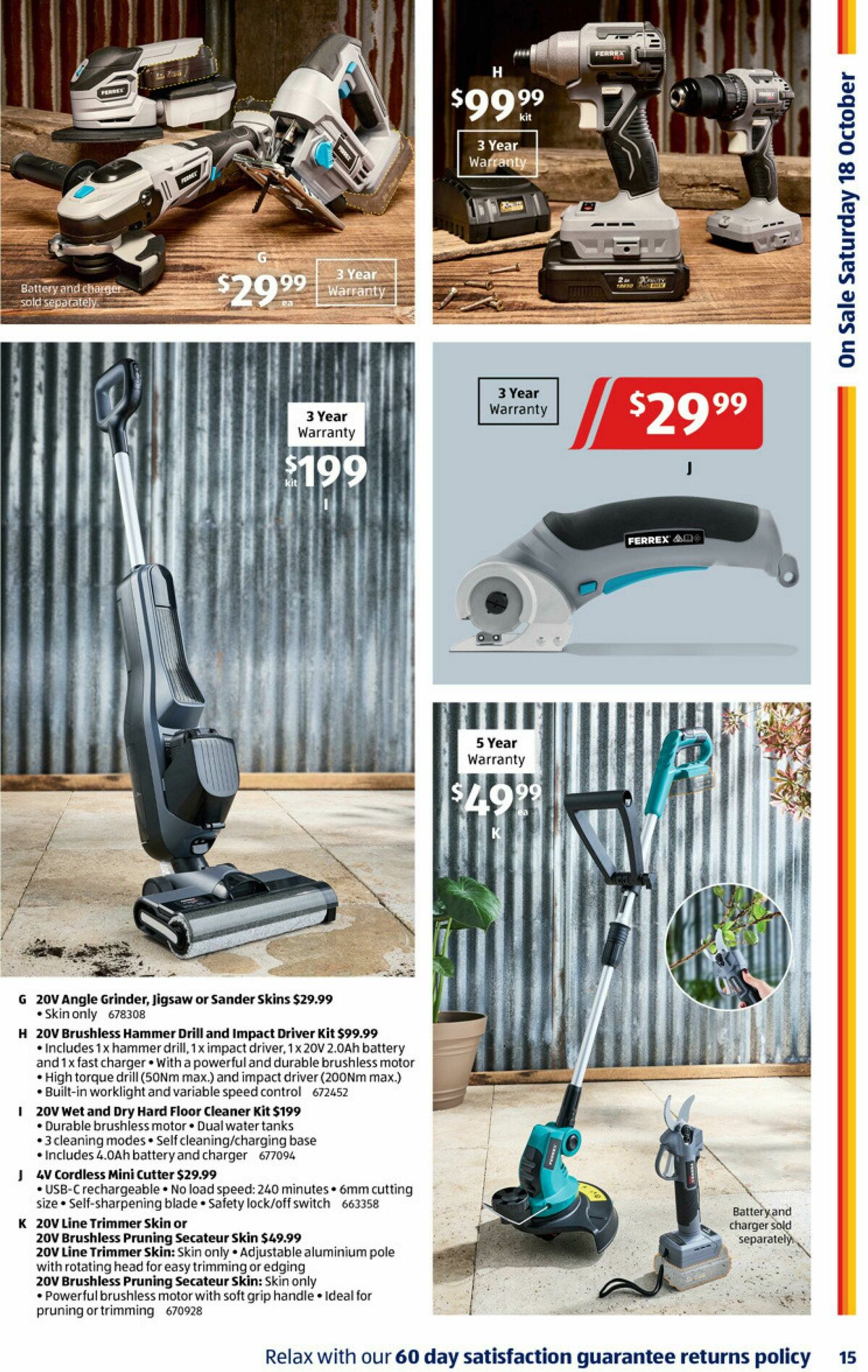 ALDI Catalogues from 15 October