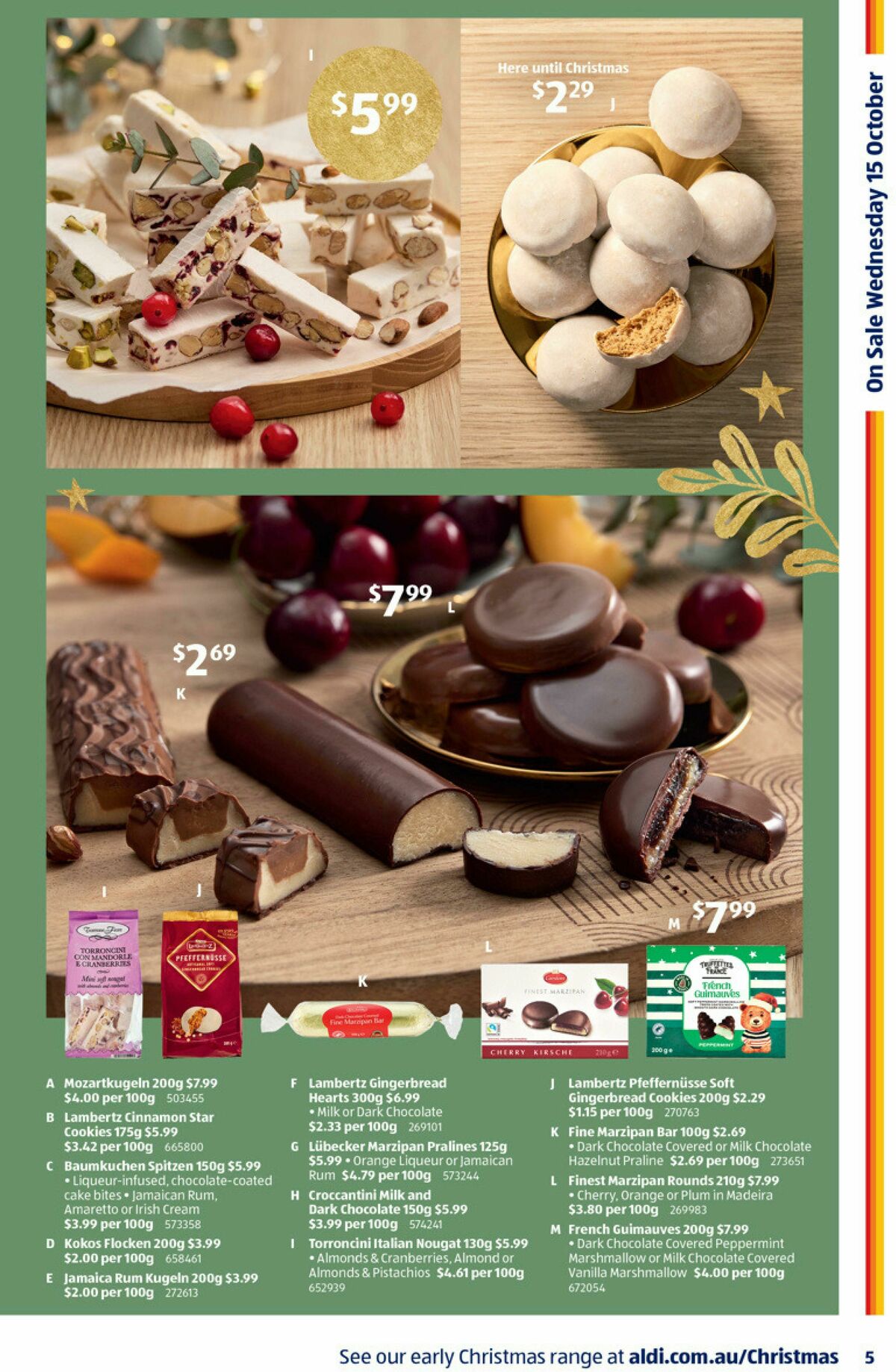 ALDI Catalogues from 15 October