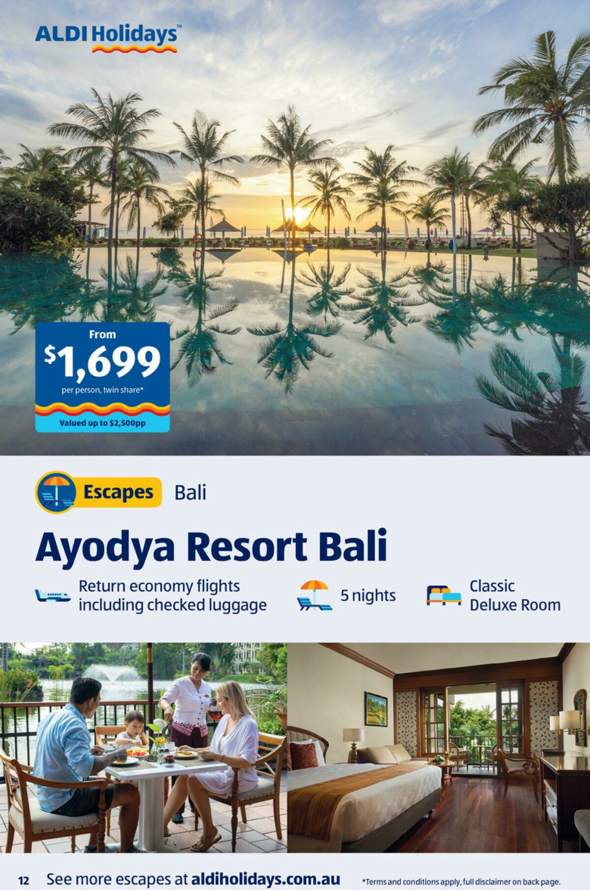 ALDI Holidays Catalogues from 8 October