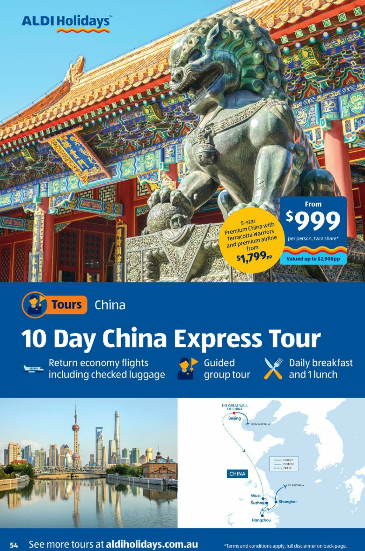 ALDI Holidays Catalogues from 8 October