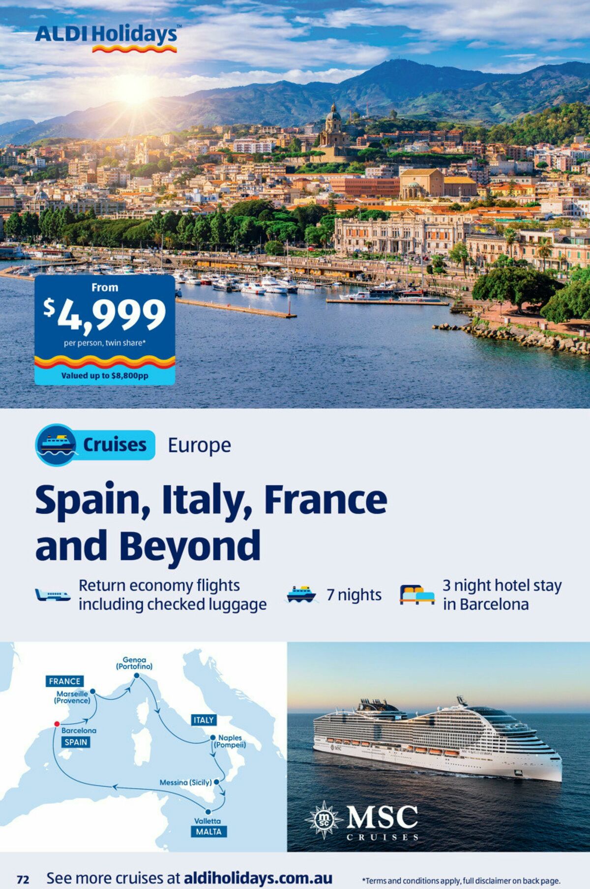 ALDI Holidays Catalogues from 8 October