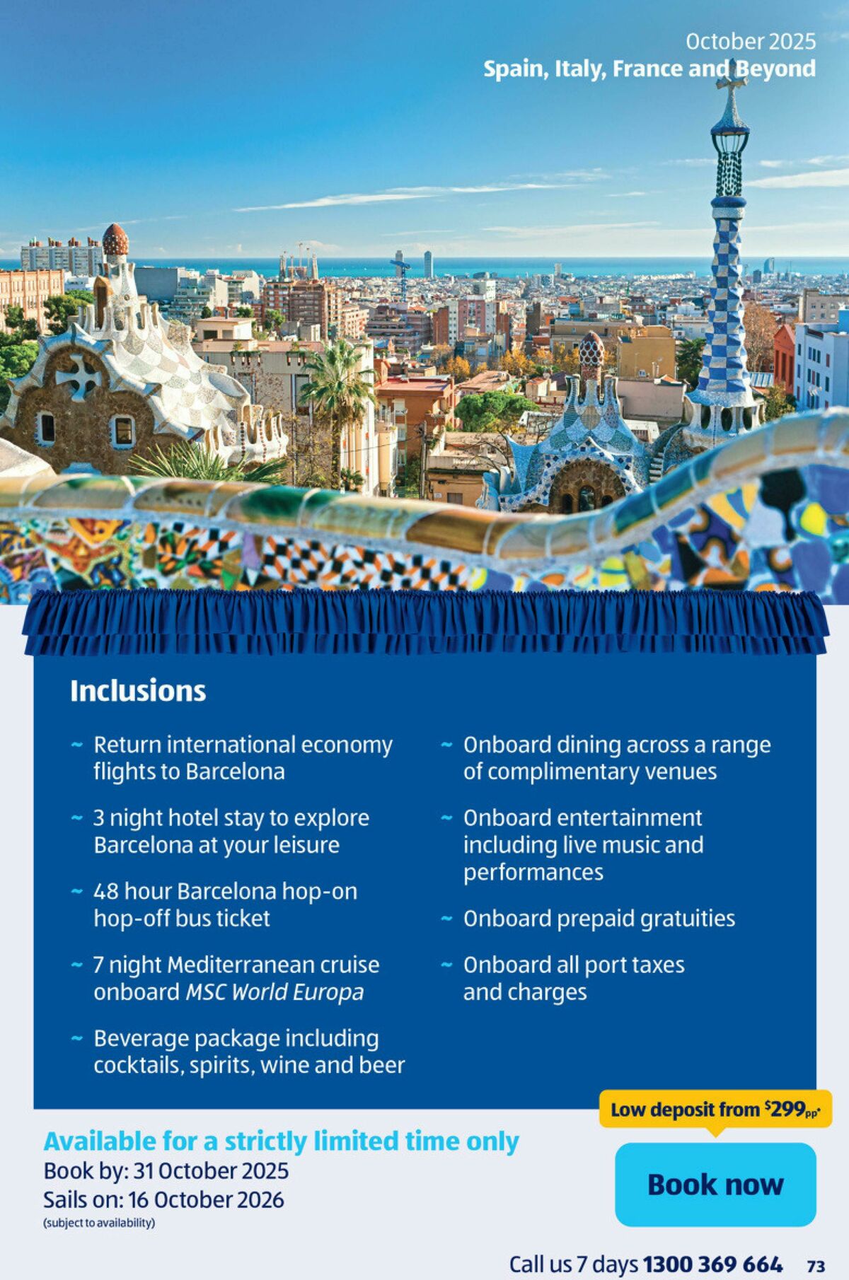 ALDI Holidays Catalogues from 8 October