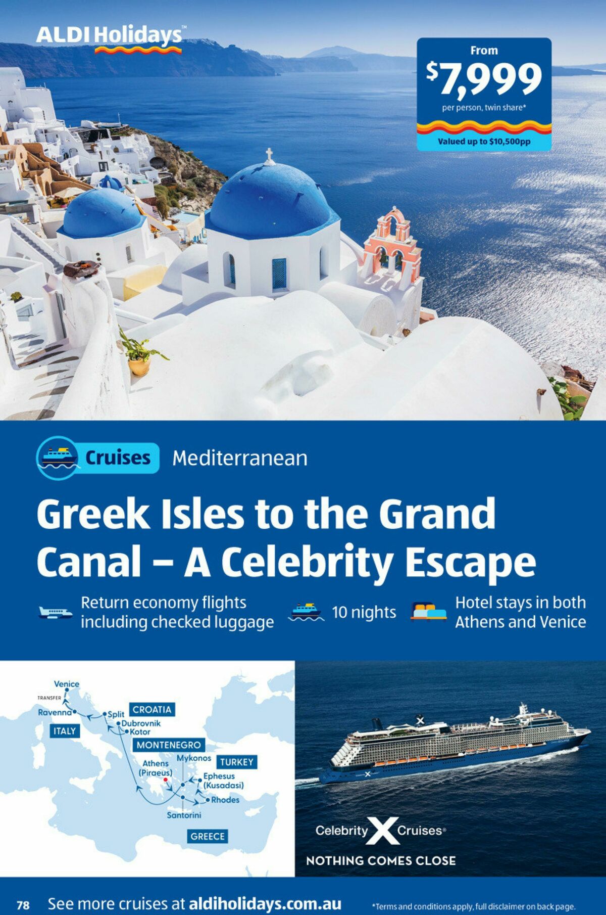 ALDI Holidays Catalogues from 8 October