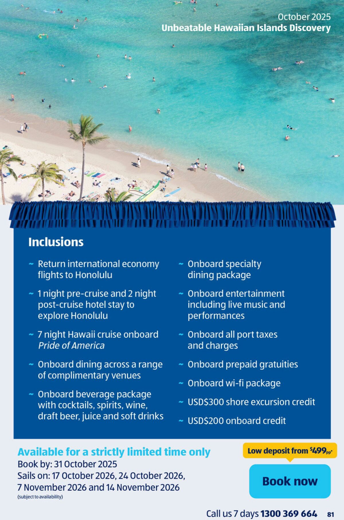 ALDI Holidays Catalogues from 8 October