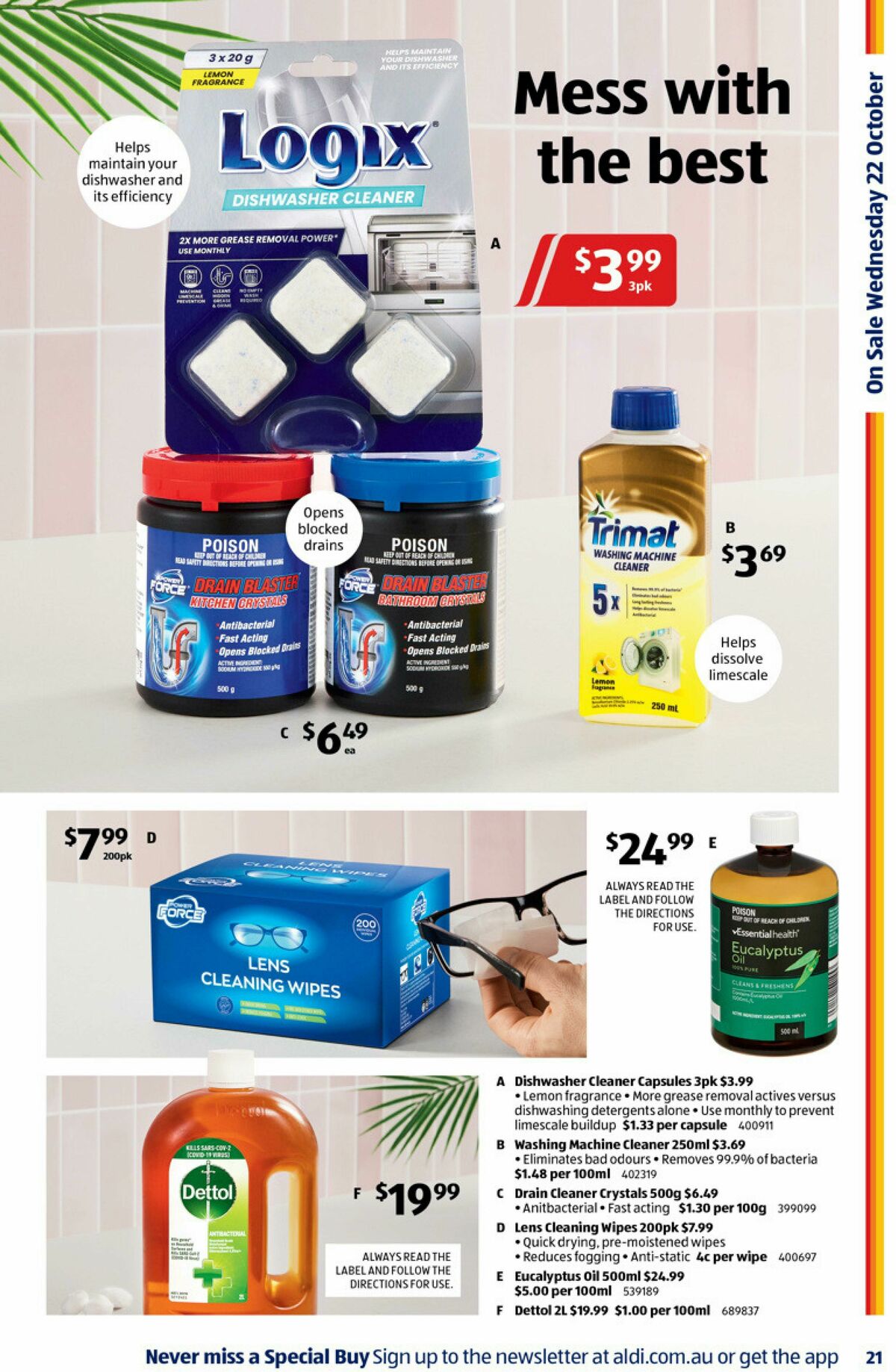 ALDI Catalogues from 22 October