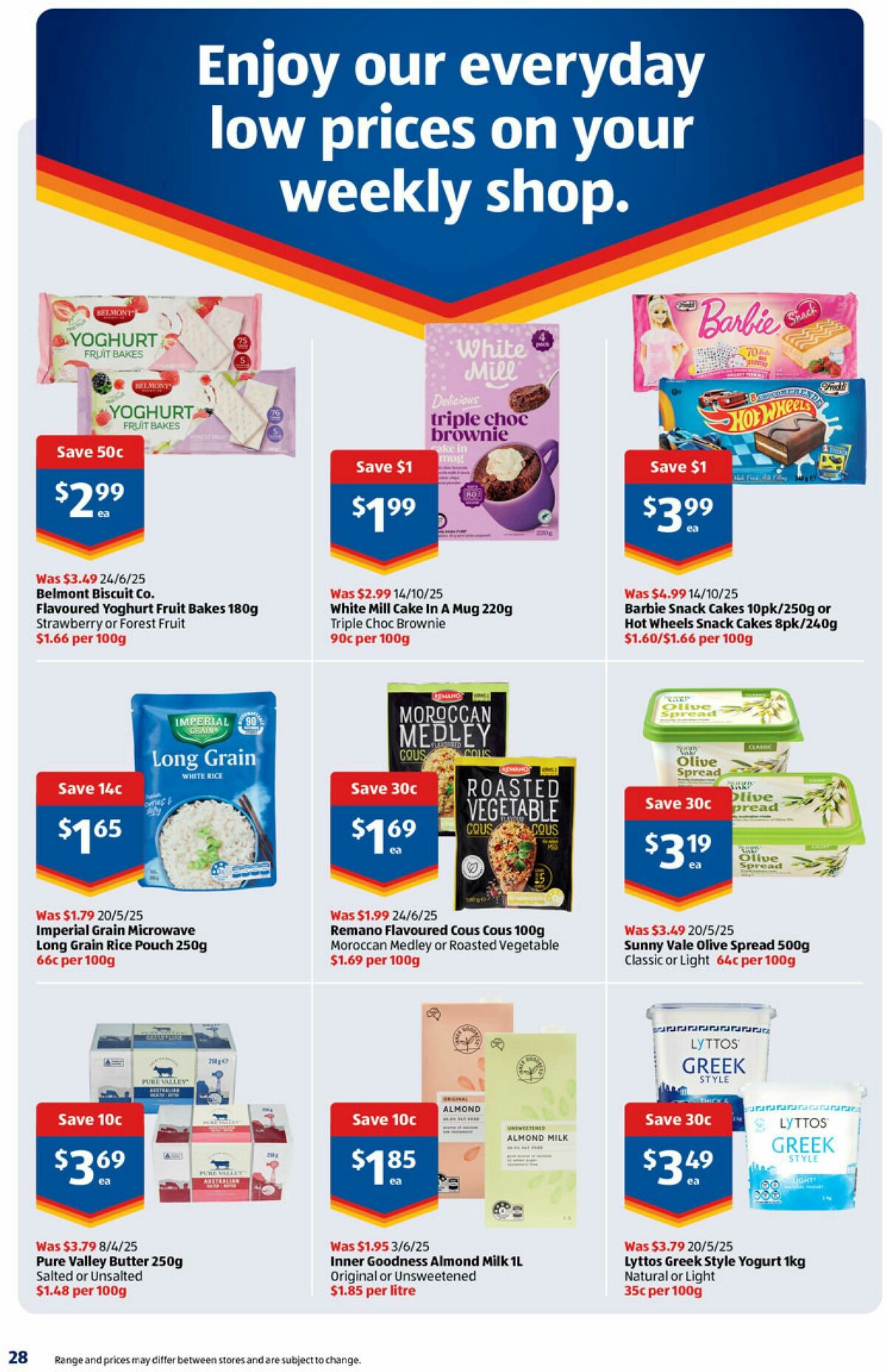 ALDI Catalogues from 29 October