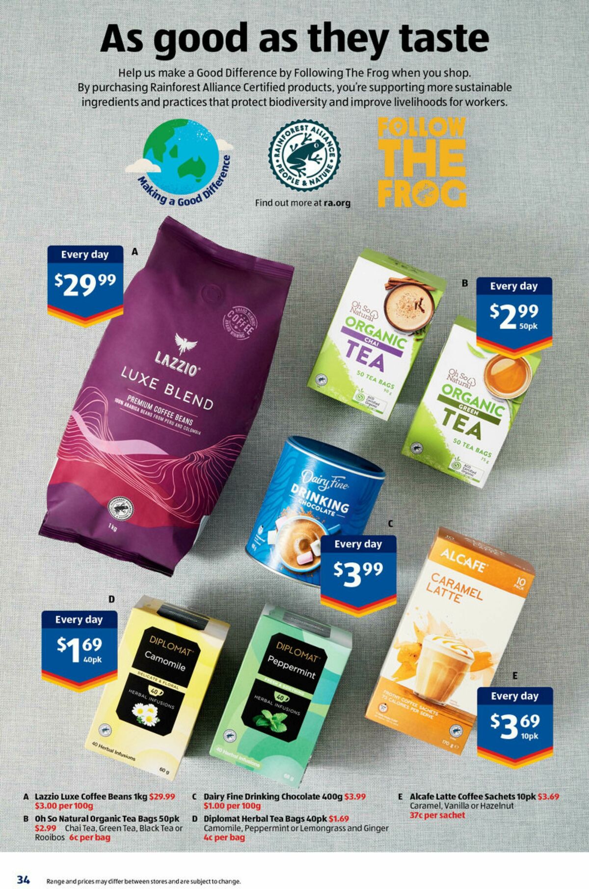 ALDI Catalogues from 29 October