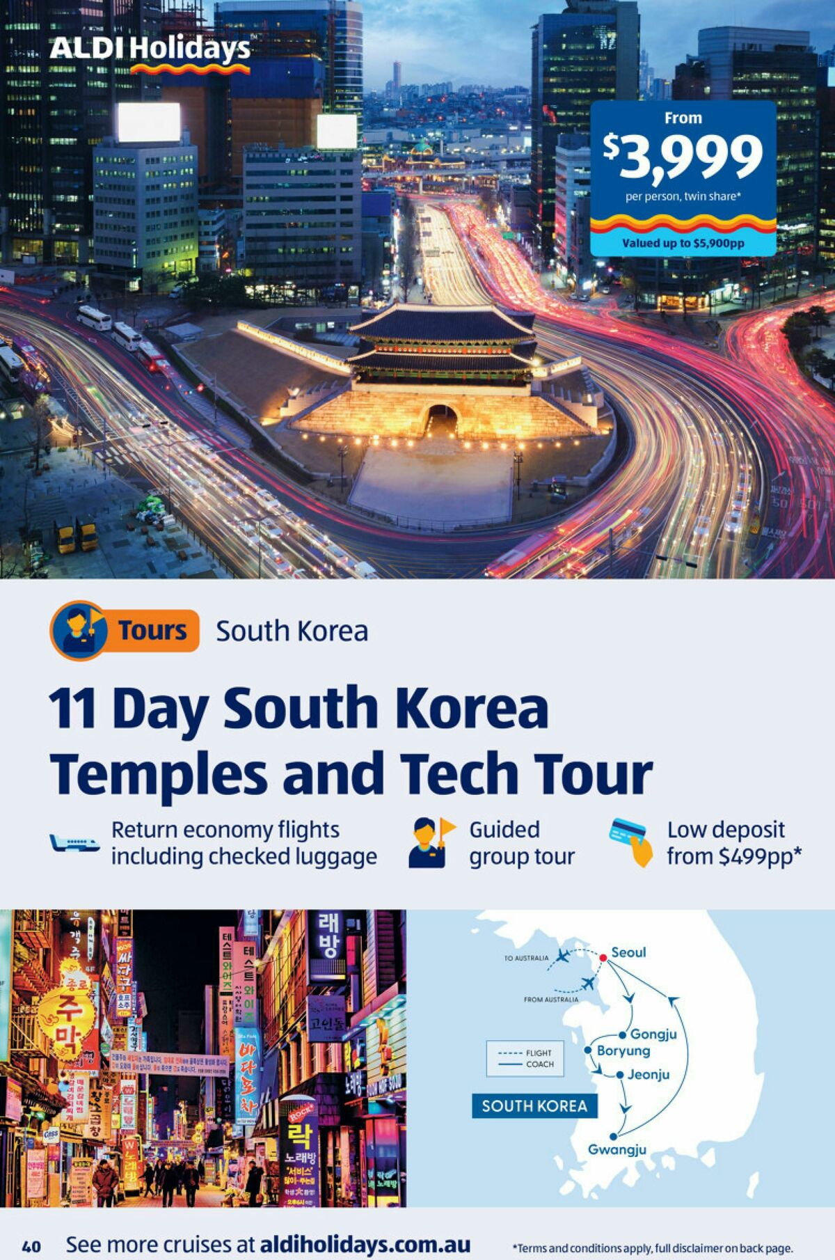 ALDI Holidays Catalogues from 10 November