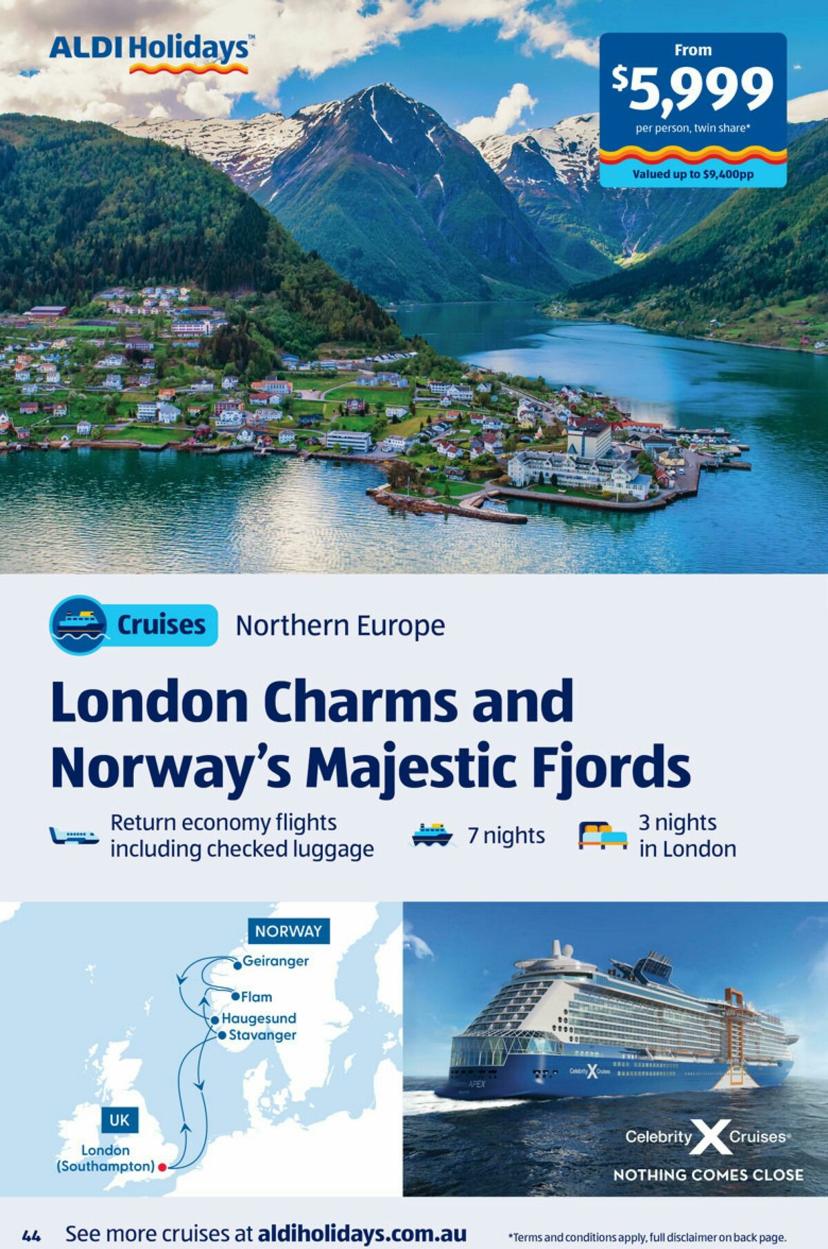 ALDI Holidays Catalogues from 10 November