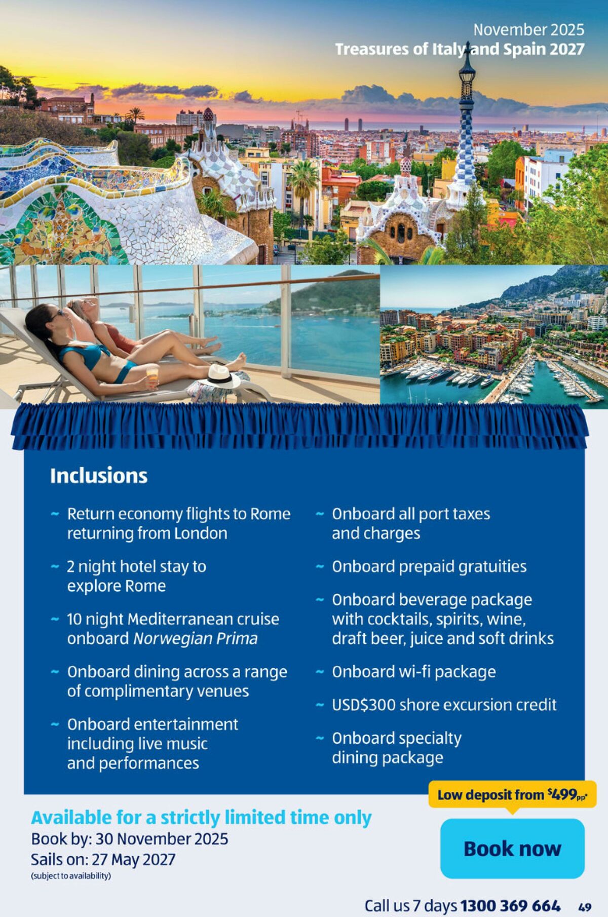 ALDI Holidays Catalogues from 10 November