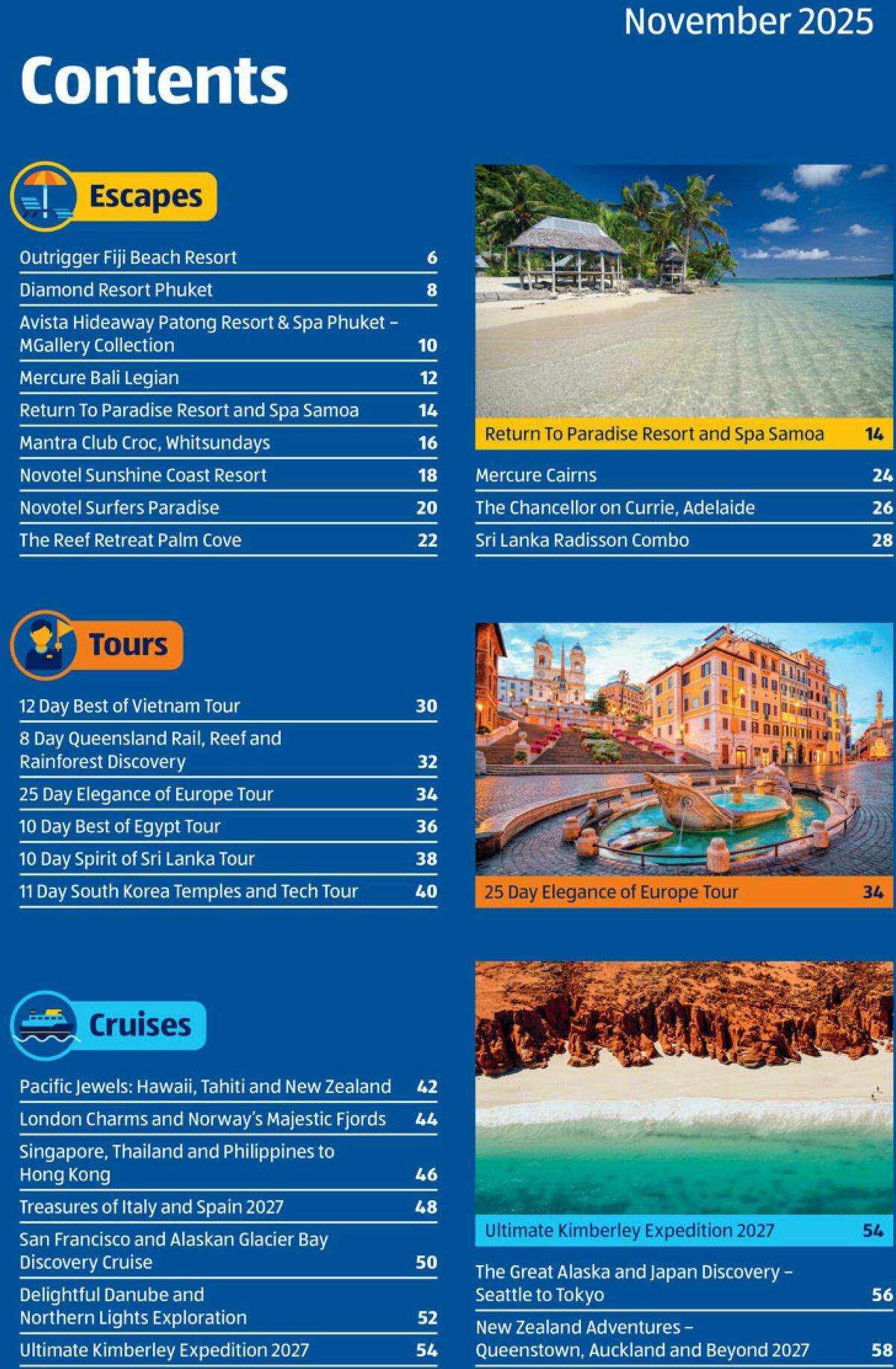 ALDI Holidays Catalogues from 10 November