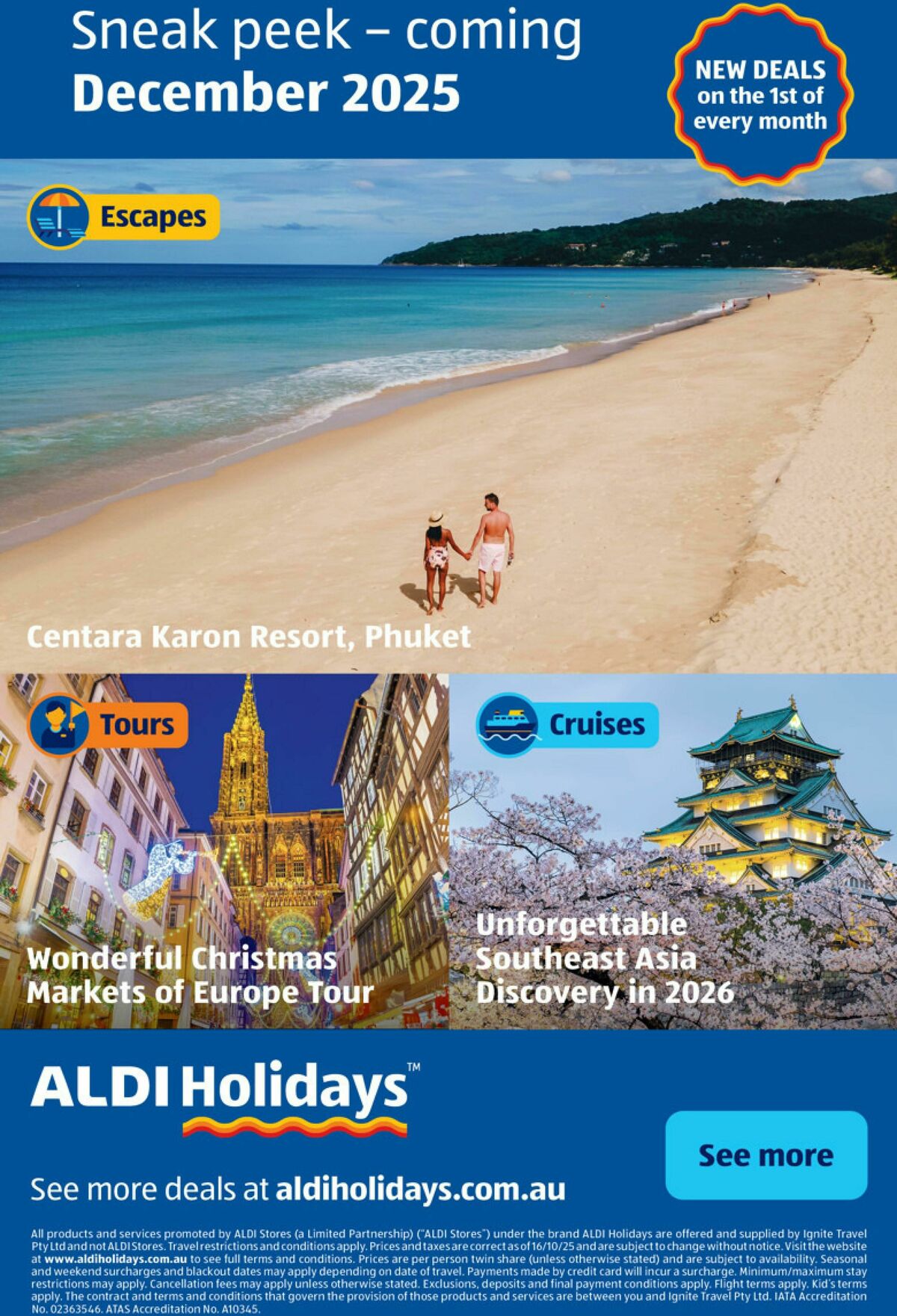 ALDI Holidays Catalogues from 10 November