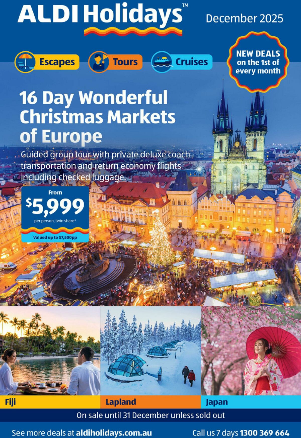 ALDI Holidays Catalogues from 8 December