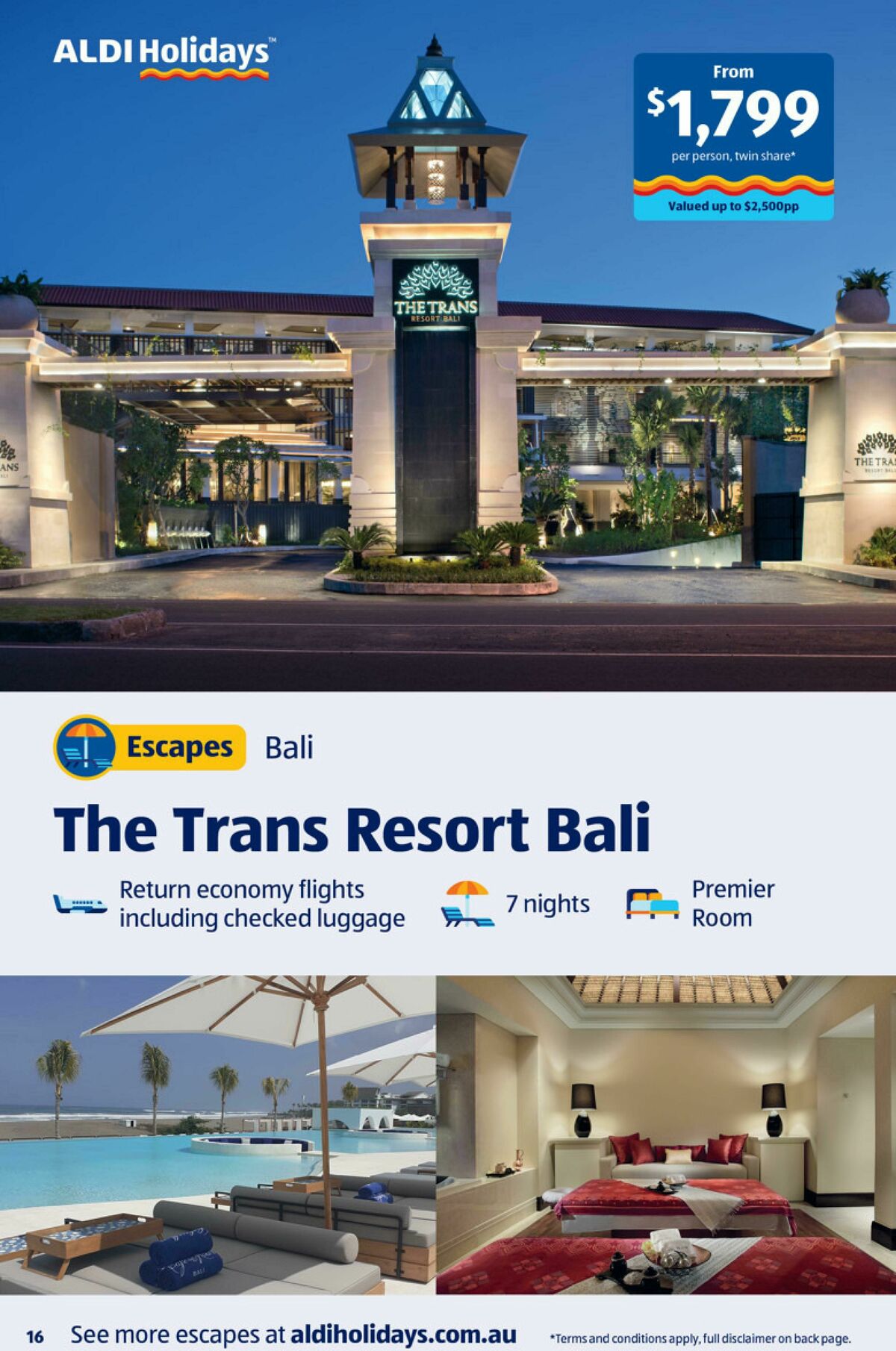 ALDI Holidays Catalogues from 8 December