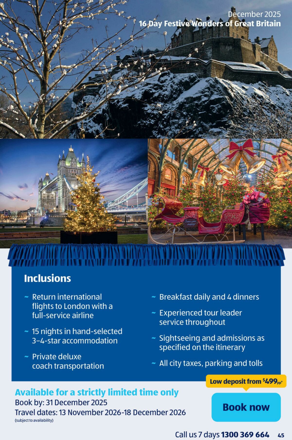 ALDI Holidays Catalogues from 8 December