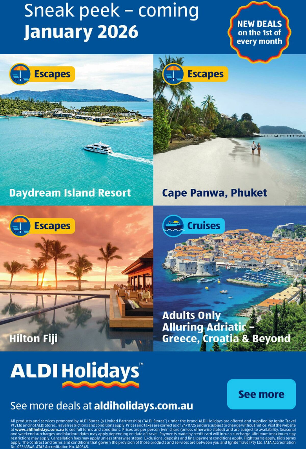 ALDI Holidays Catalogues from 8 December