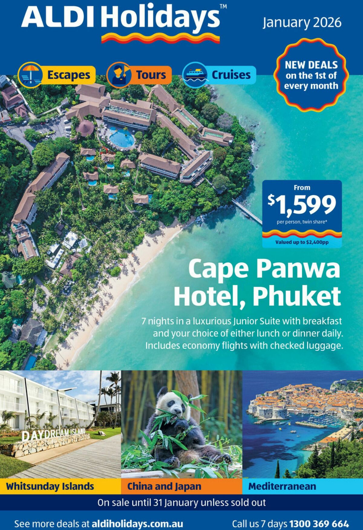 ALDI Holidays January Deals Catalogues from 1 January