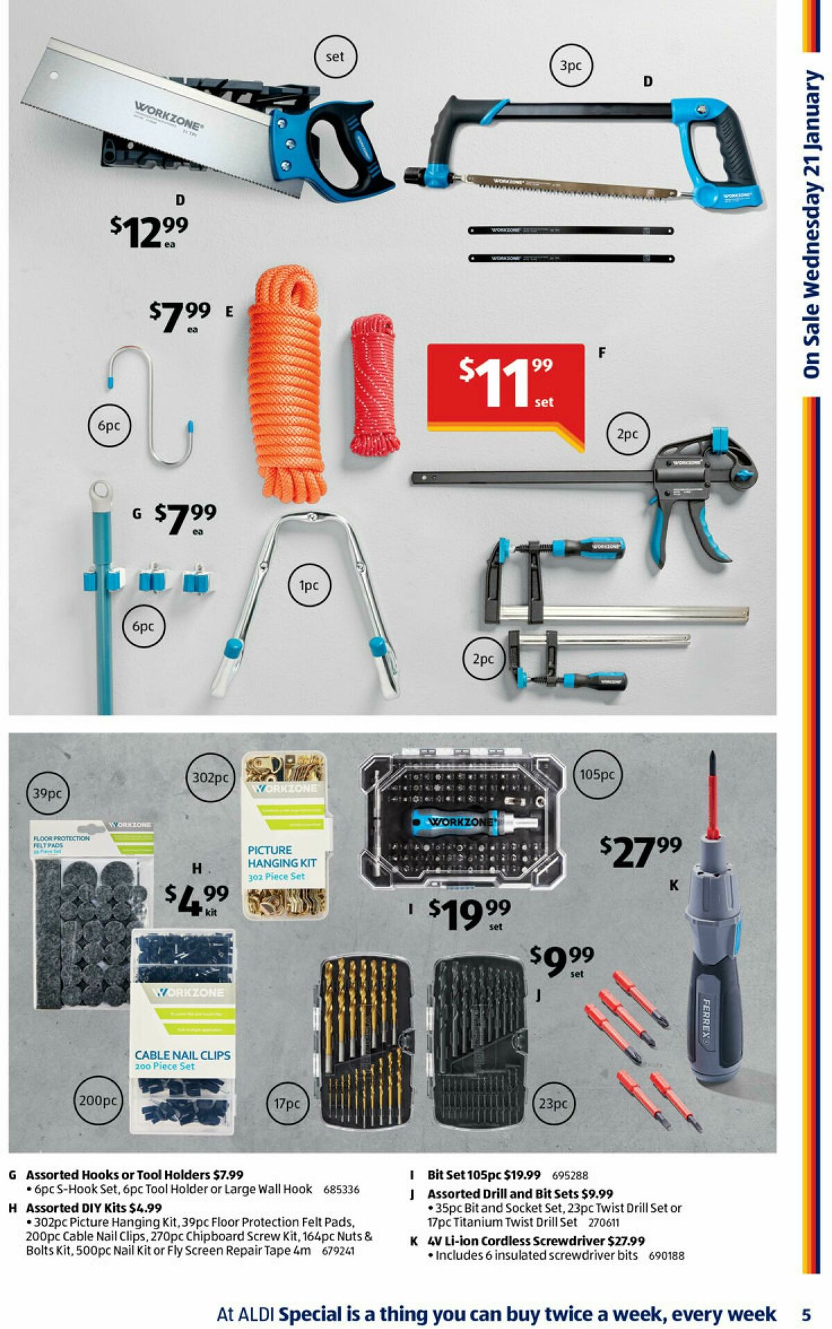 ALDI Catalogues from 21 January