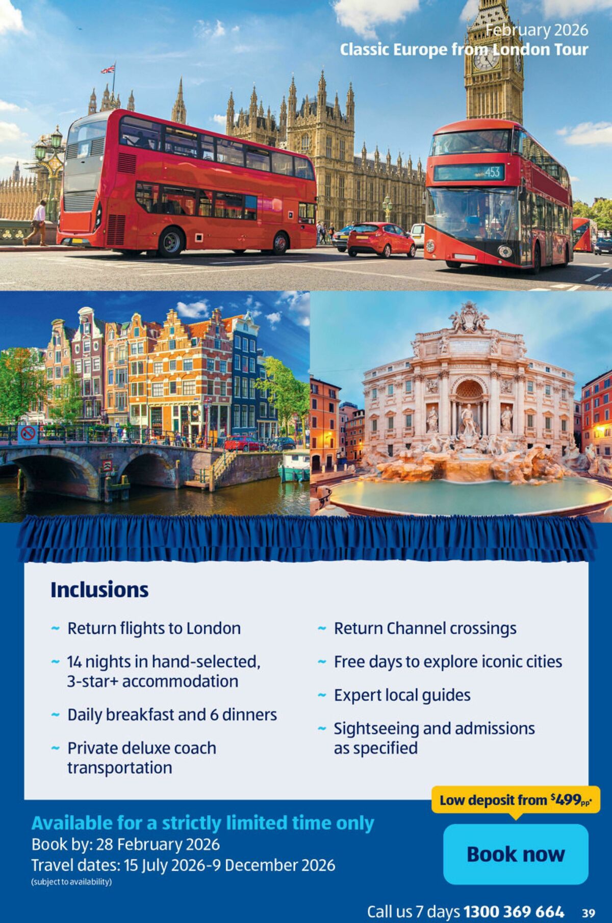 ALDI Holidays February Deals Catalogues from 4 February