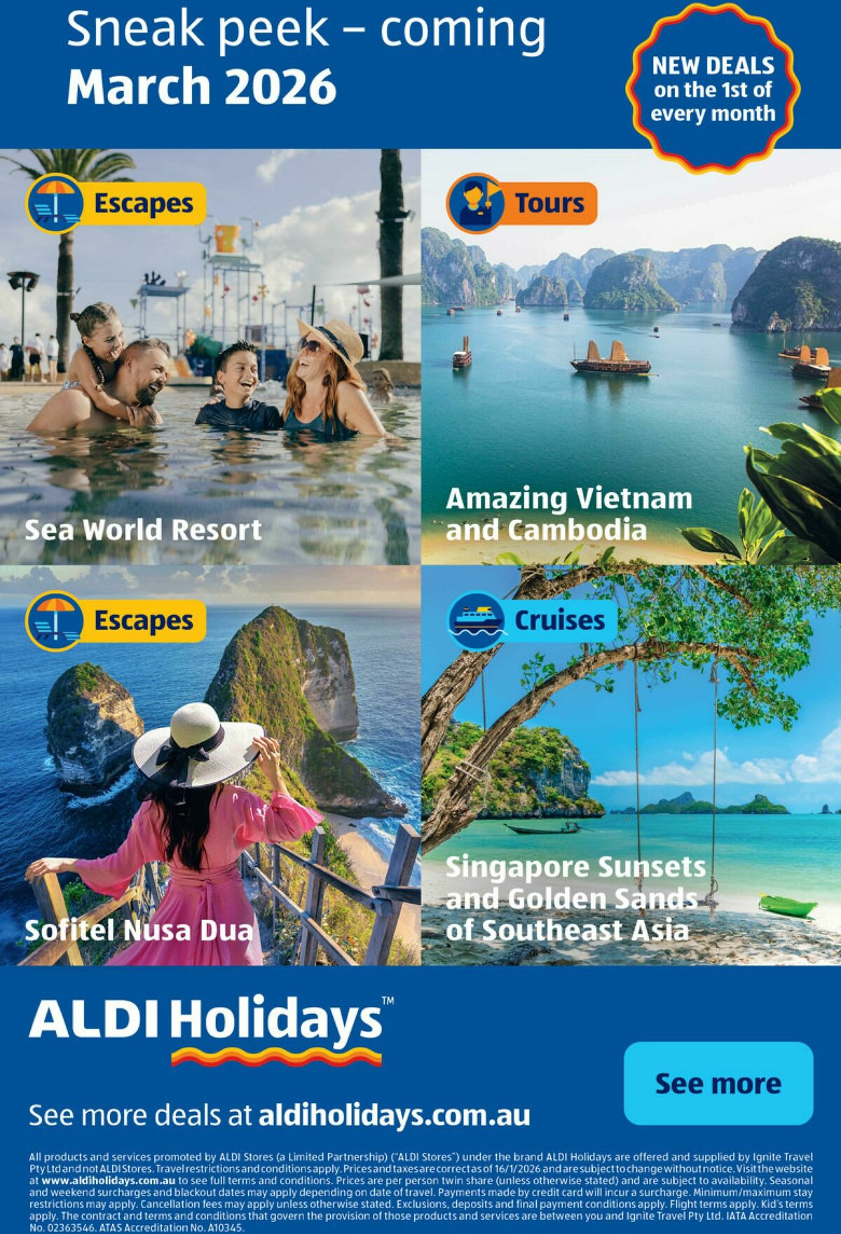 ALDI Holidays February Deals Catalogues from 4 February