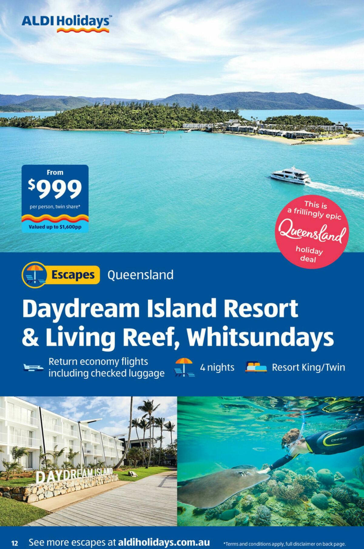 ALDI Holidays March Deals Catalogues from 3 March